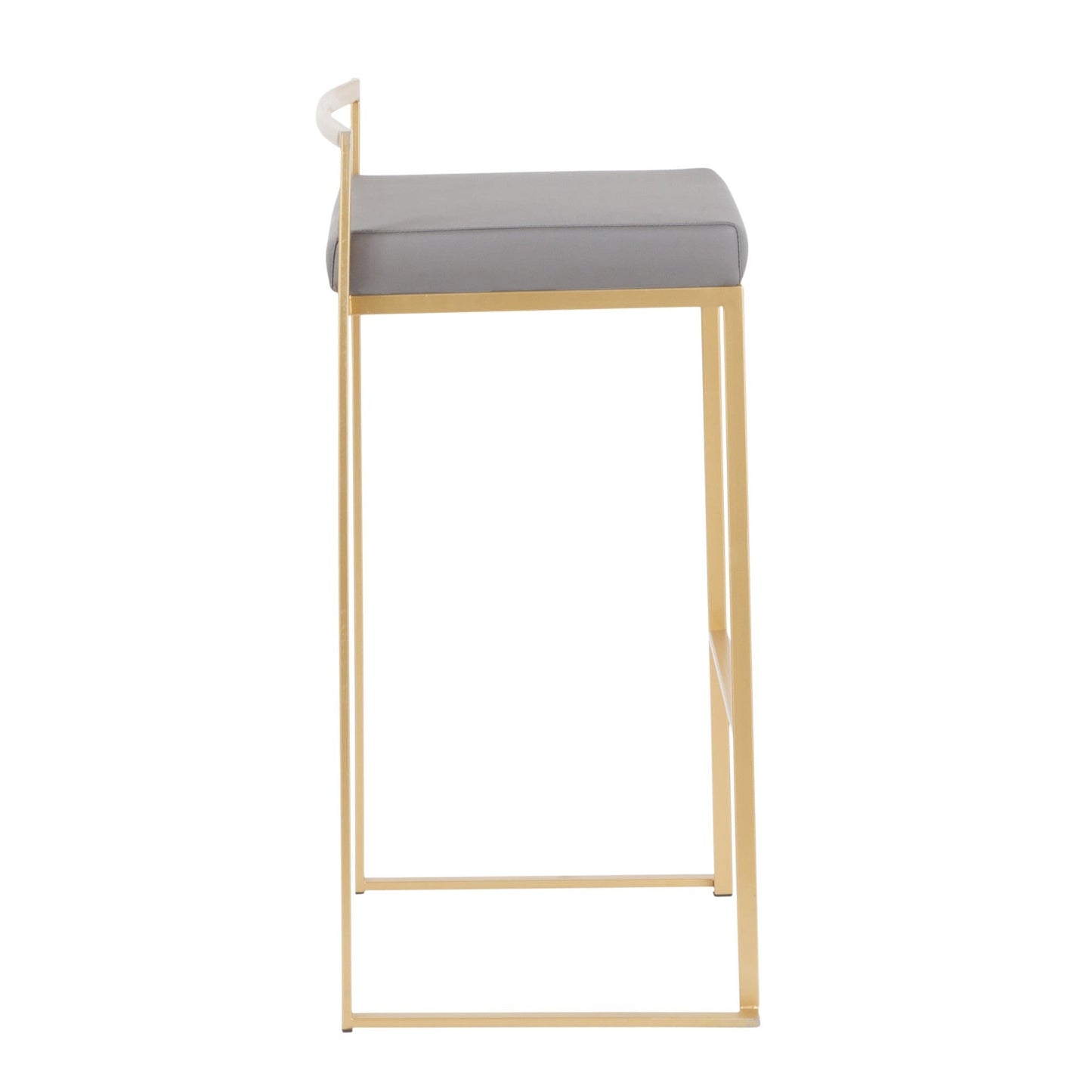 Majestic Office Furniture Stacker 30" Fixed-Height Barstool - Set Of 3