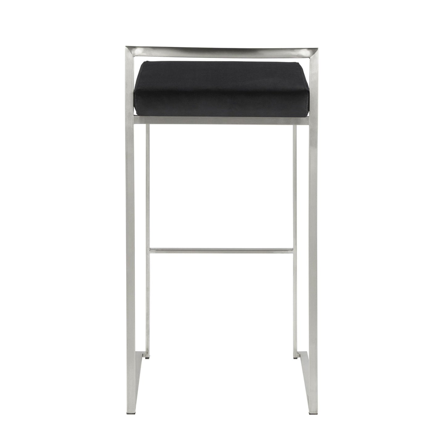 Majestic Office Furniture Stacker 30" Fixed-Height Barstool - Set Of 3