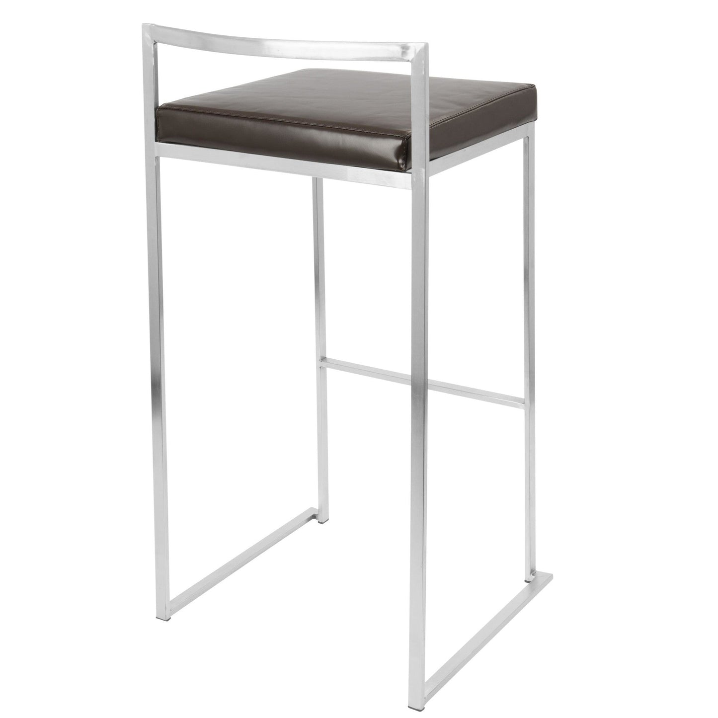 Majestic Office Furniture Stacker 30" Fixed-Height Barstool - Set Of 3
