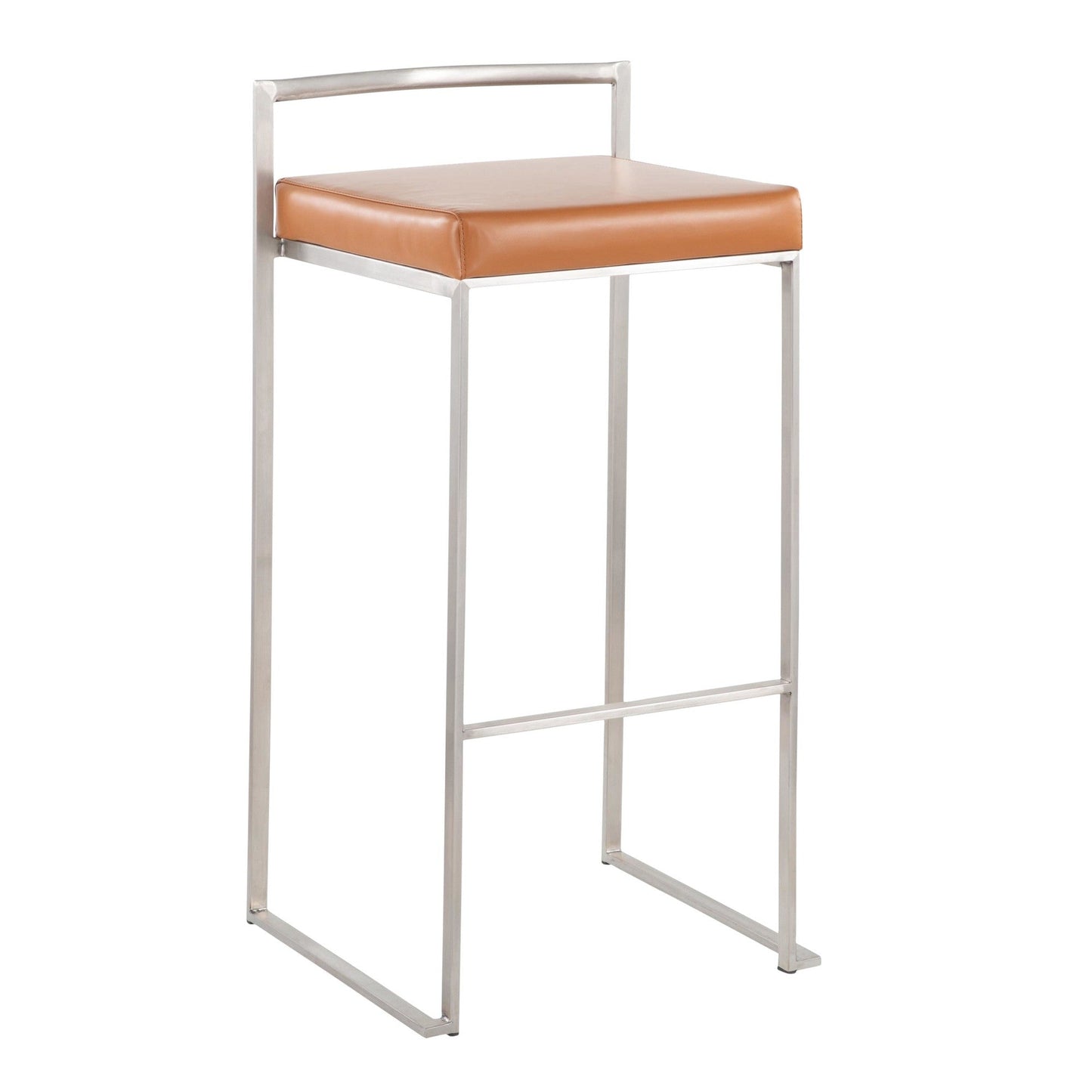 Majestic Office Furniture Stacker 30" Fixed-Height Barstool - Set Of 3