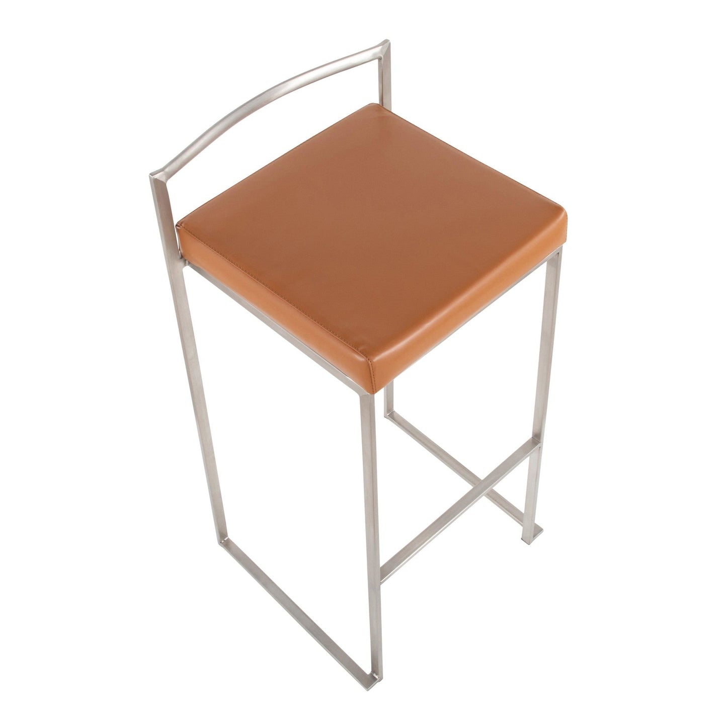 Majestic Office Furniture Stacker 30" Fixed-Height Barstool - Set Of 3