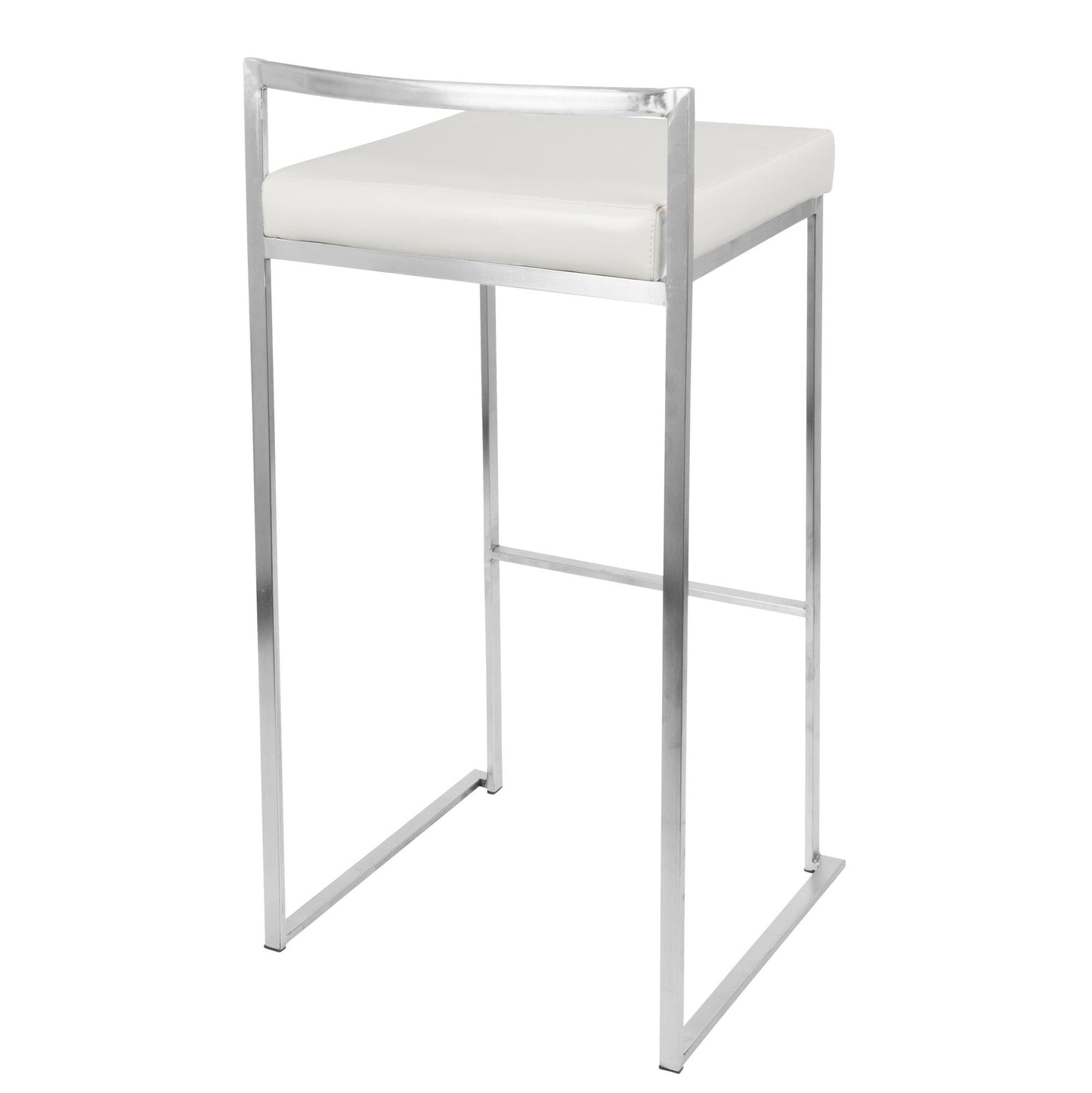 Majestic Office Furniture Stacker 30" Fixed-Height Barstool - Set Of 3