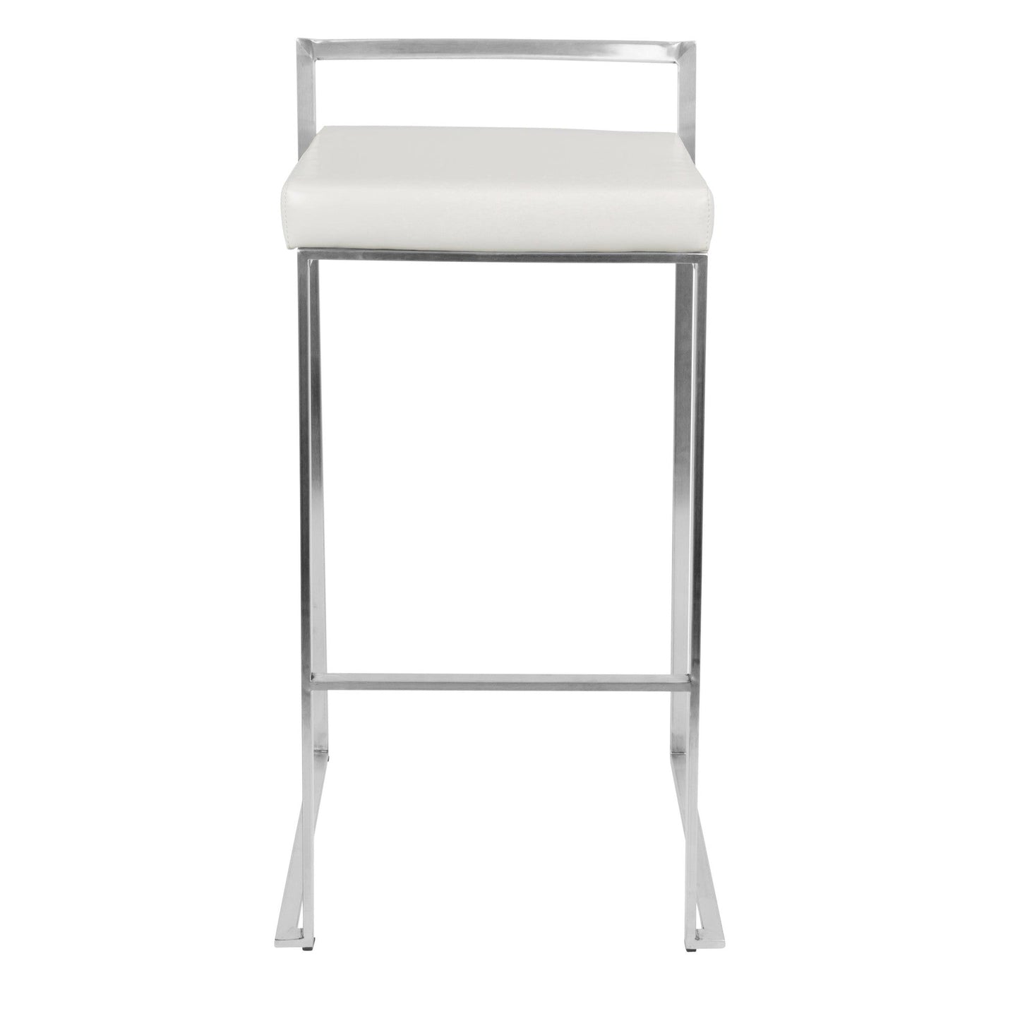 Majestic Office Furniture Stacker 30" Fixed-Height Barstool - Set Of 3