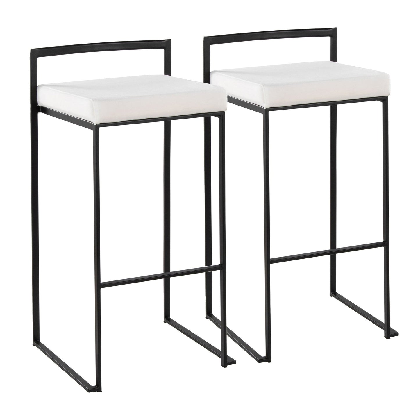 Majestic Office Furniture Stacker Barstool - Set of 2