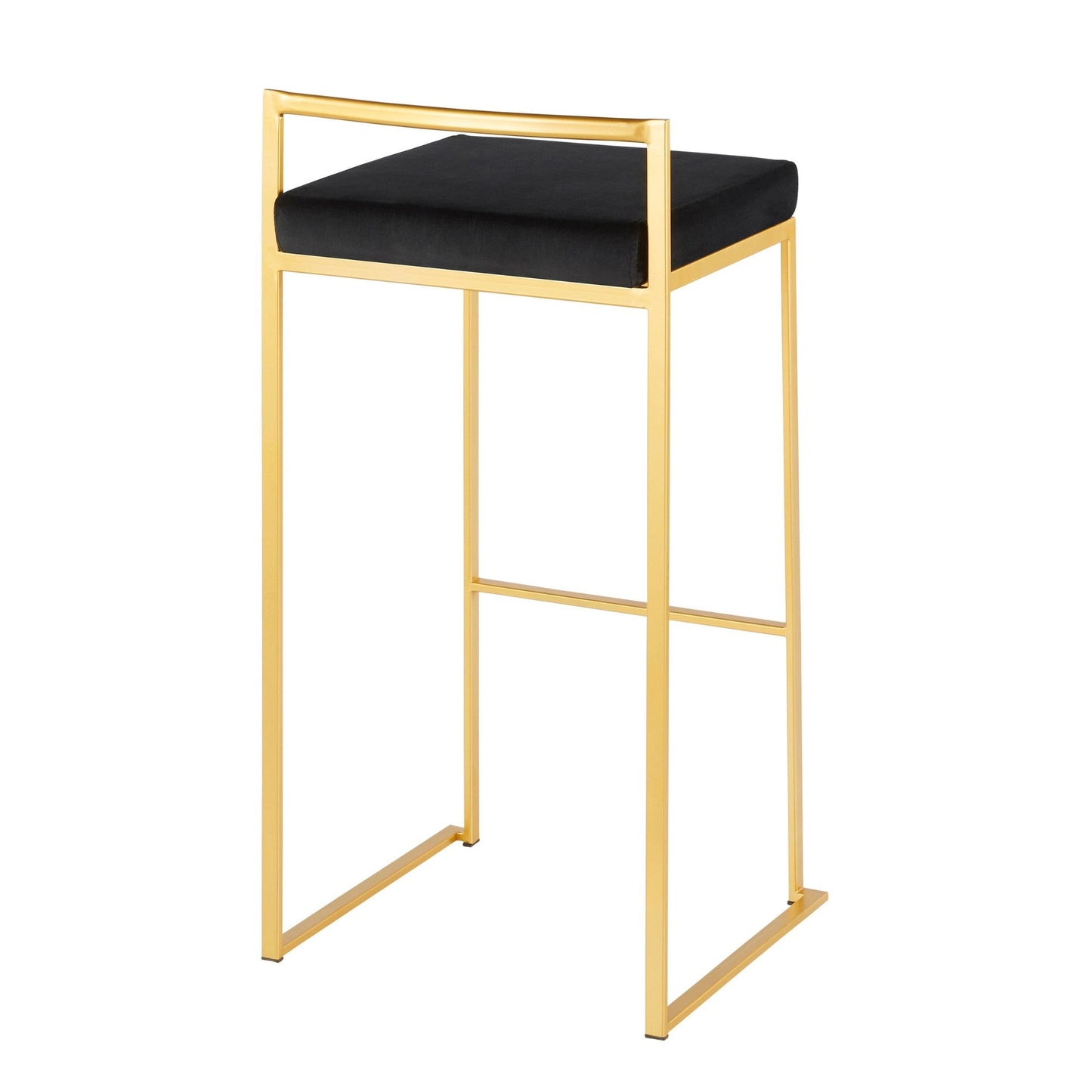 Majestic Office Furniture Stacker 30" Fixed-Height Barstool - Set Of 3