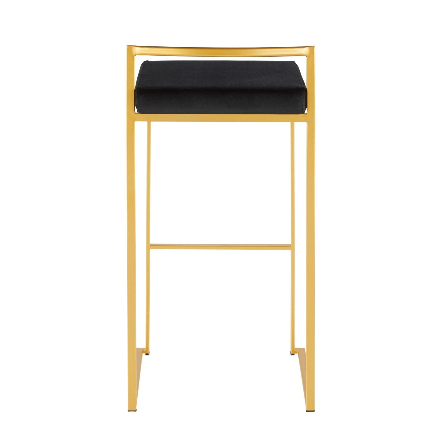 Majestic Office Furniture Stacker 30" Fixed-Height Barstool - Set Of 3