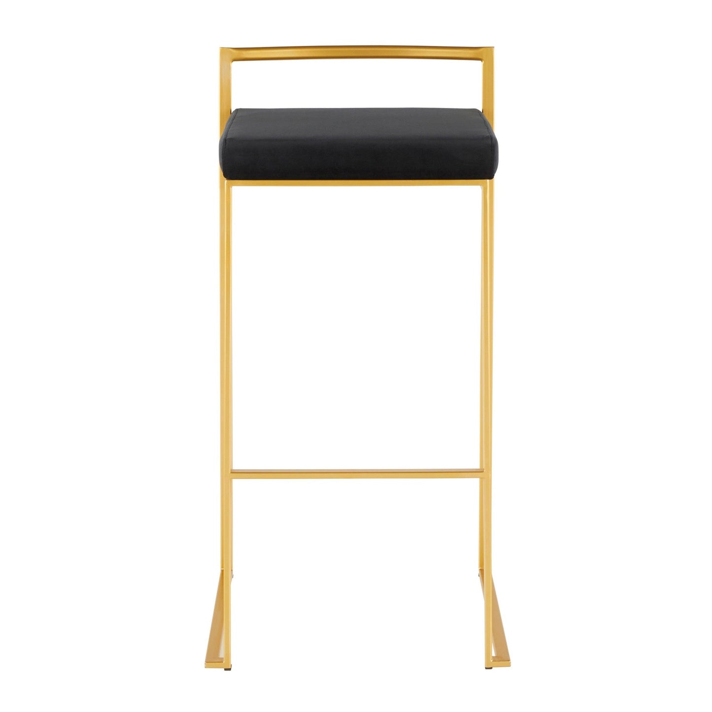 Majestic Office Furniture Stacker 30" Fixed-Height Barstool - Set Of 3