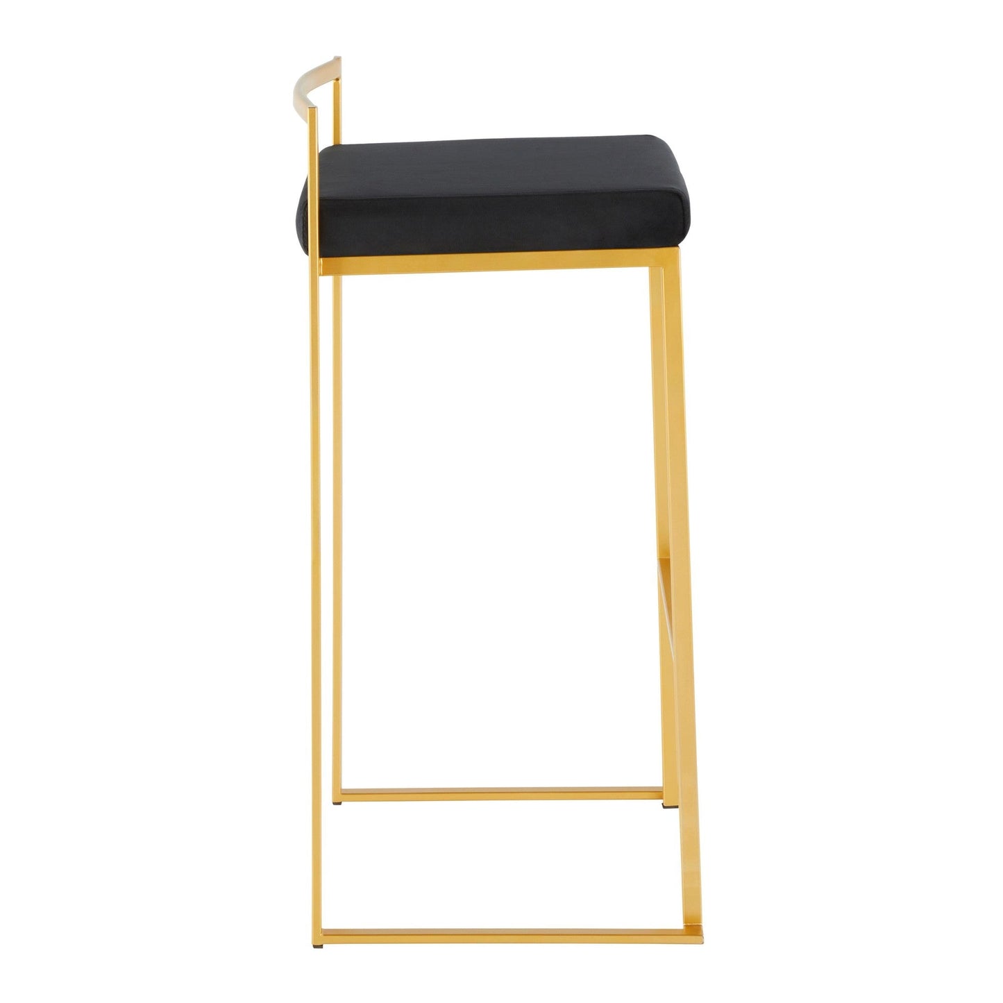 Majestic Office Furniture Stacker 30" Fixed-Height Barstool - Set Of 3