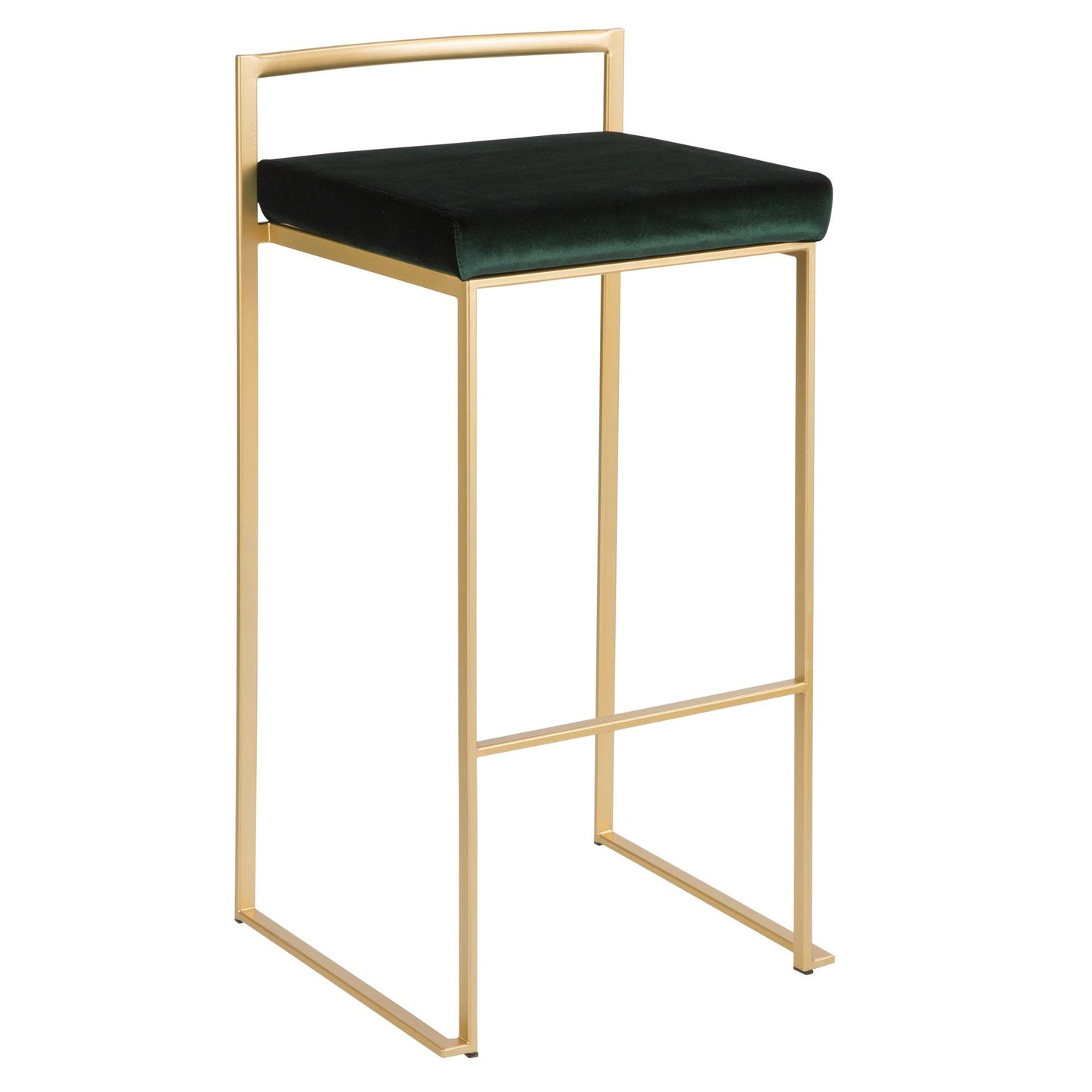 Majestic Office Furniture Stacker 30" Fixed-Height Barstool - Set Of 3