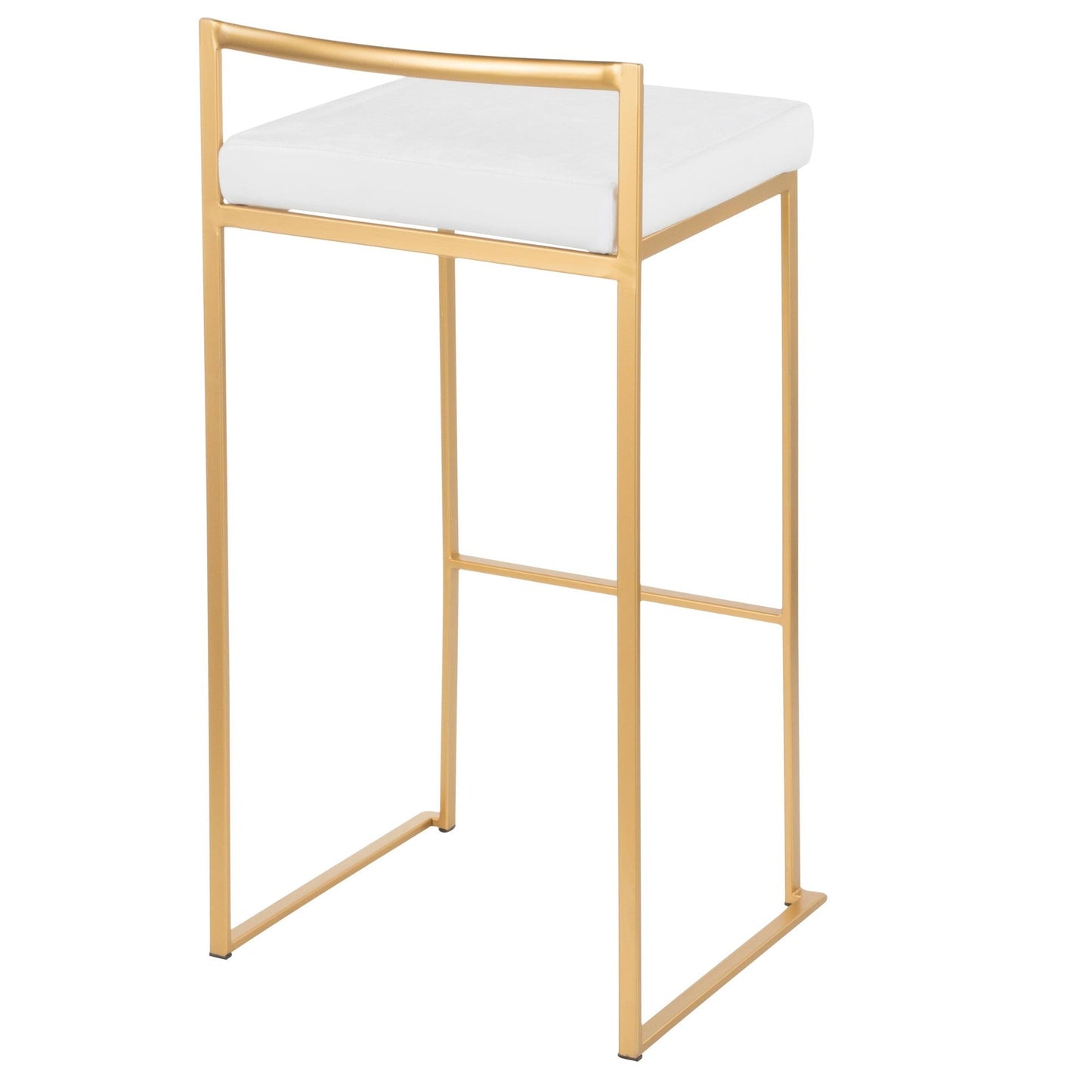 Majestic Office Furniture Stacker 30" Fixed-Height Barstool - Set Of 3