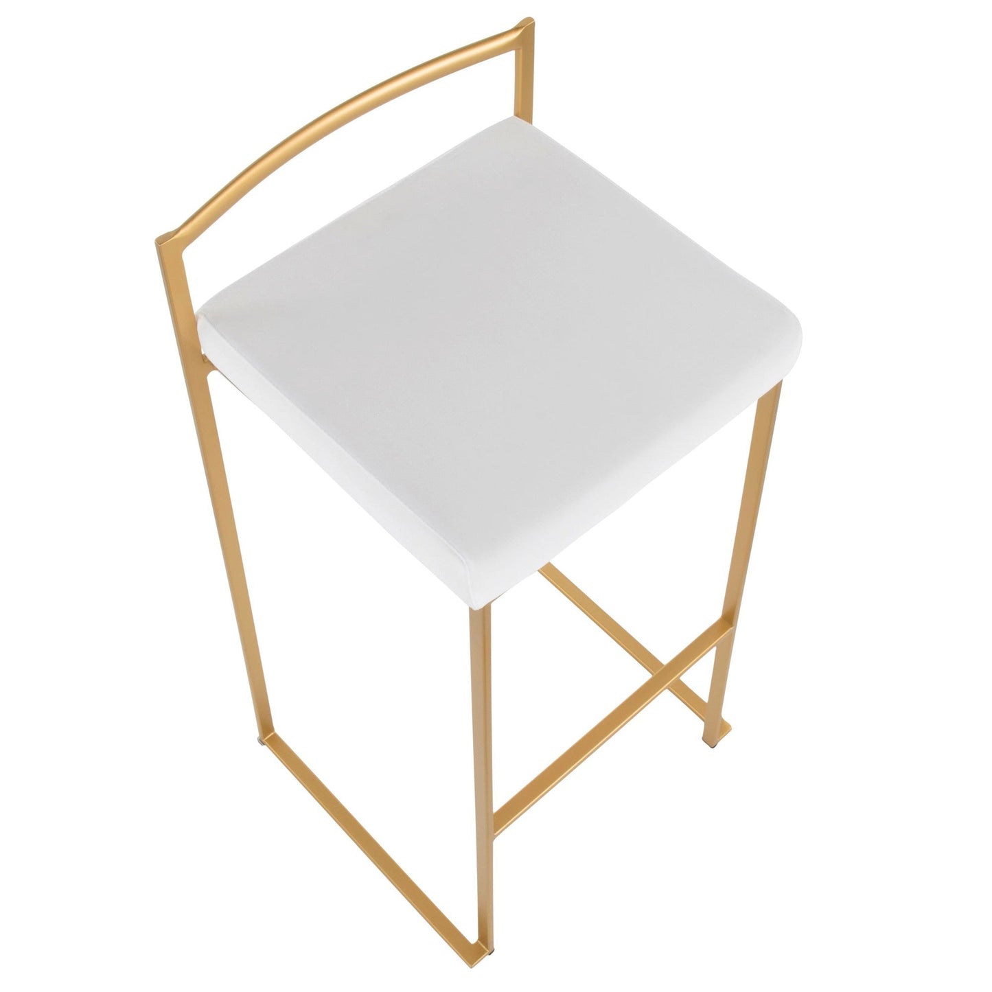 Majestic Office Furniture Stacker 30" Fixed-Height Barstool - Set Of 3