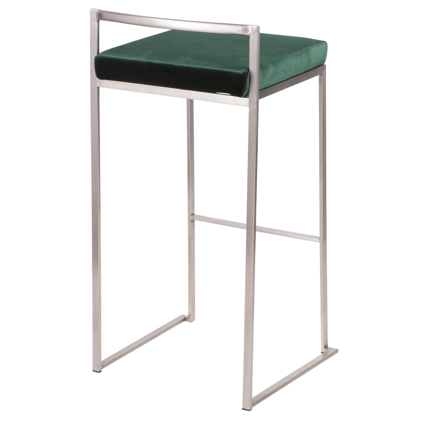 Majestic Office Furniture Stacker 30" Fixed-Height Barstool - Set Of 3