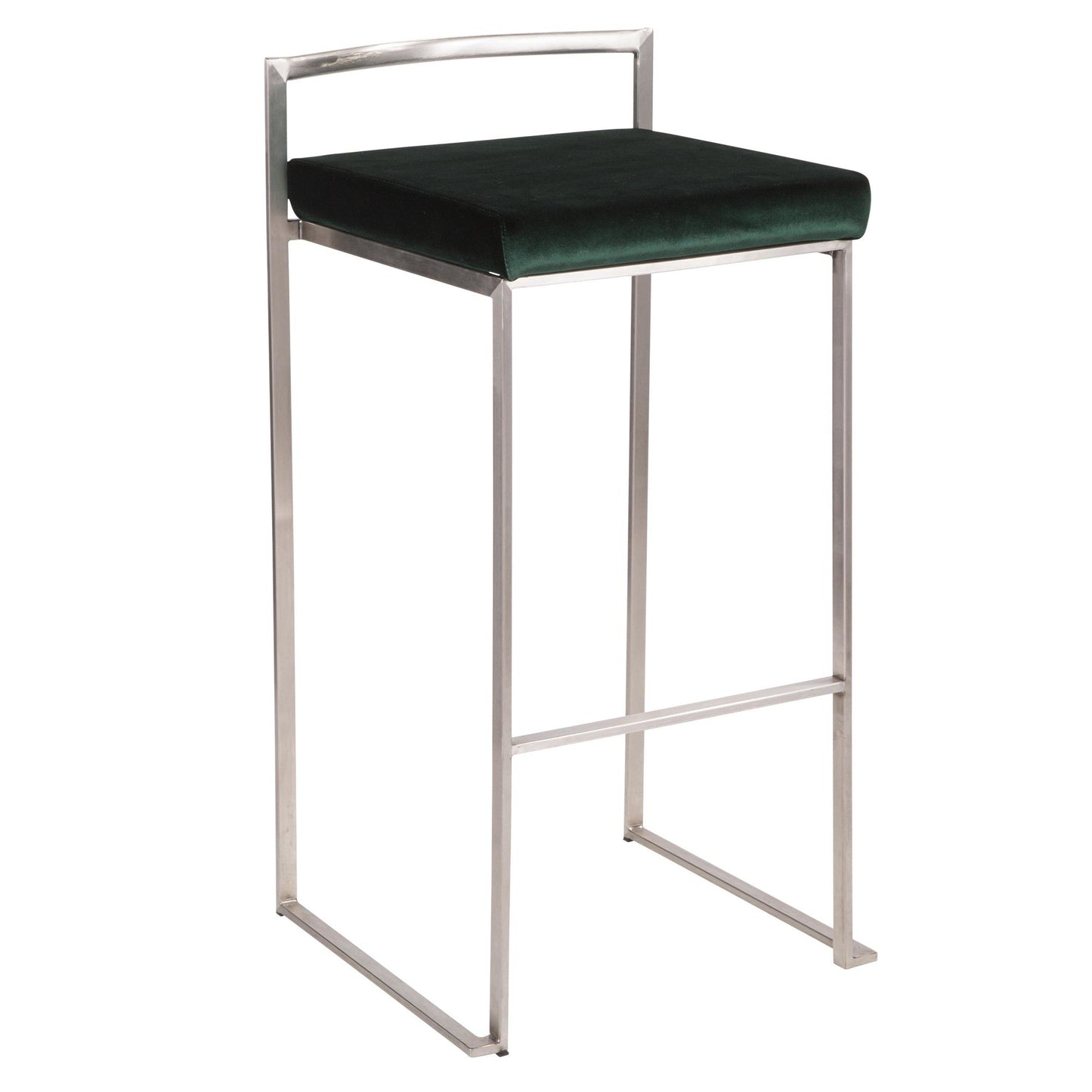 Majestic Office Furniture Stacker 30" Fixed-Height Barstool - Set Of 3