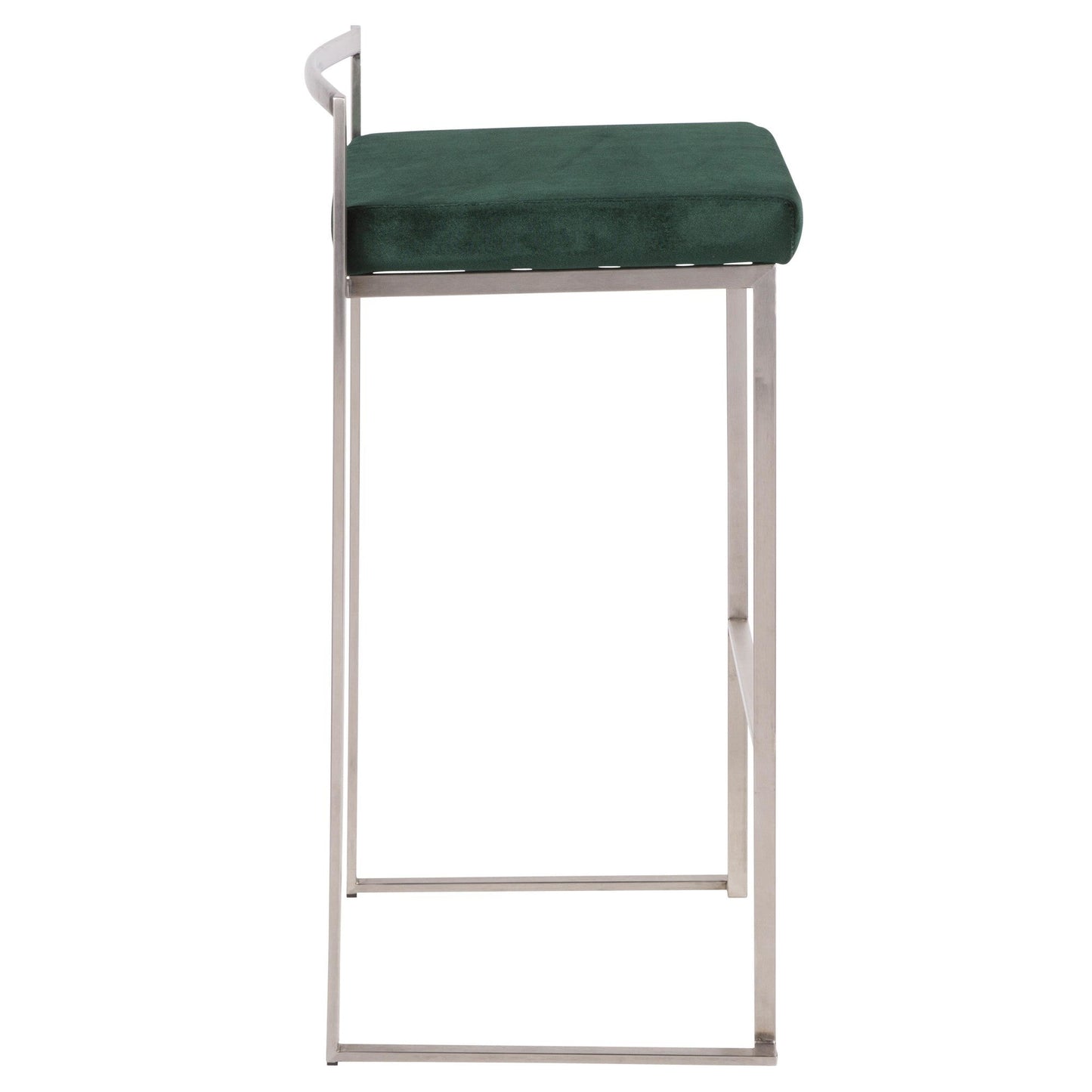 Majestic Office Furniture Stacker 30" Fixed-Height Barstool - Set Of 3