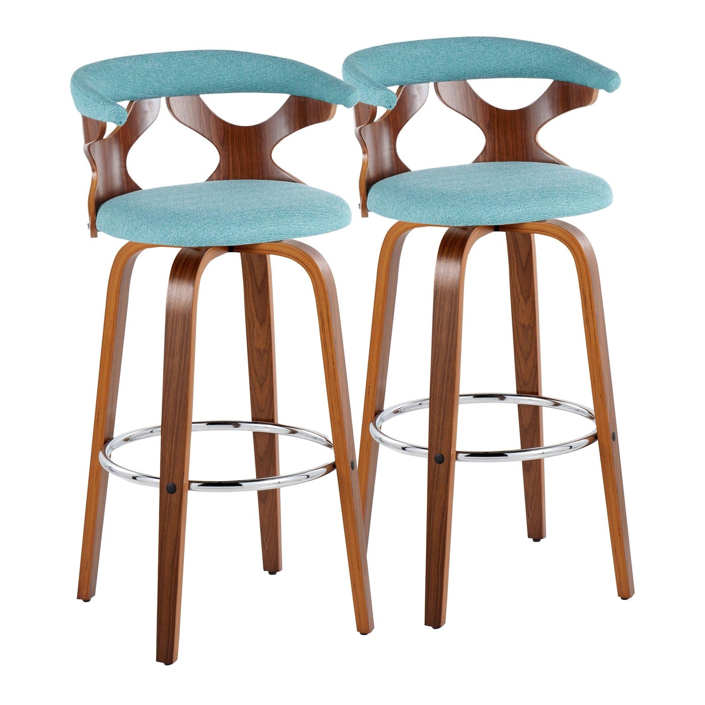 Majestic Office Furniture 30" Fixed-Height Barstool - Set of 2