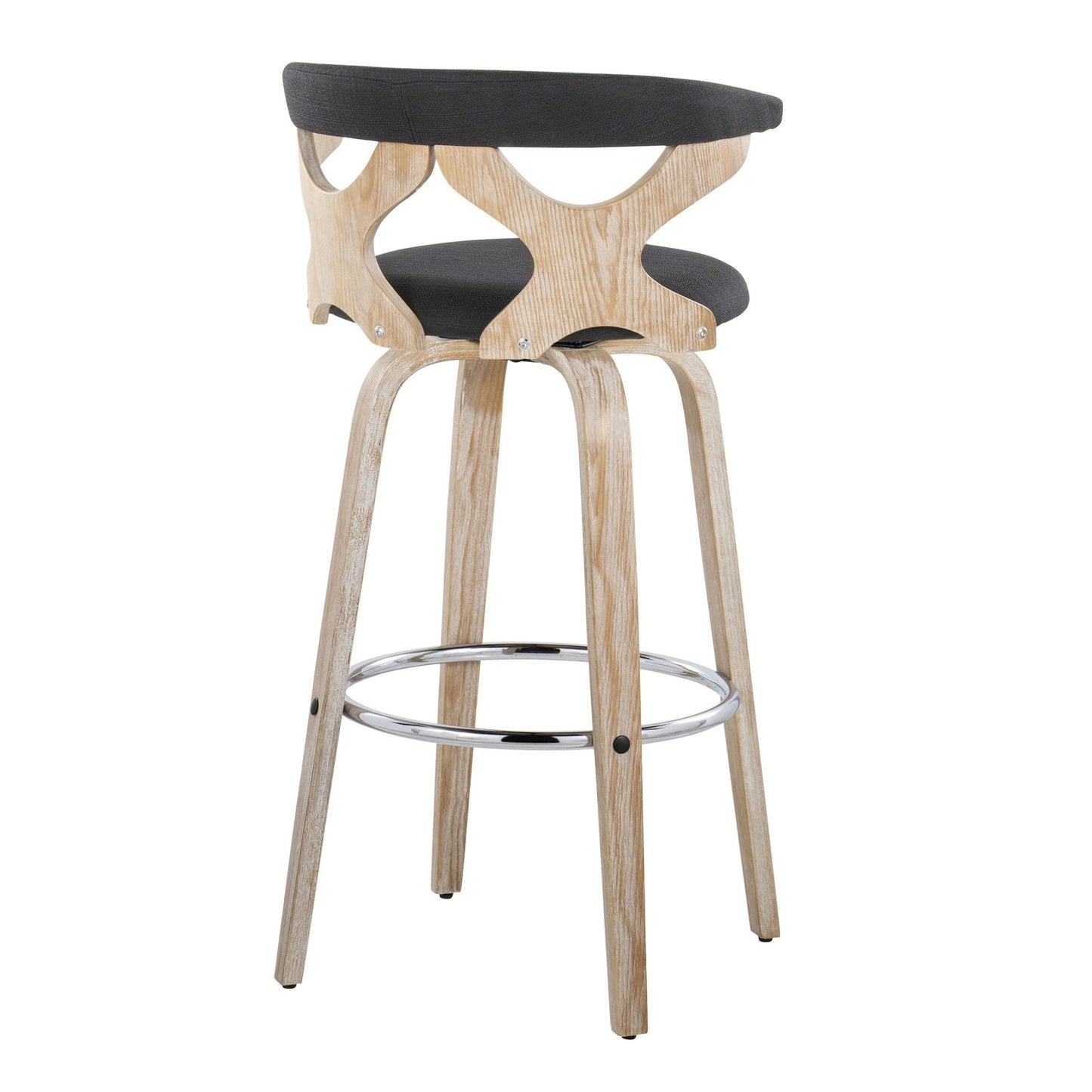 Majestic Office Furniture 30" Fixed-Height Barstool - Set of 2