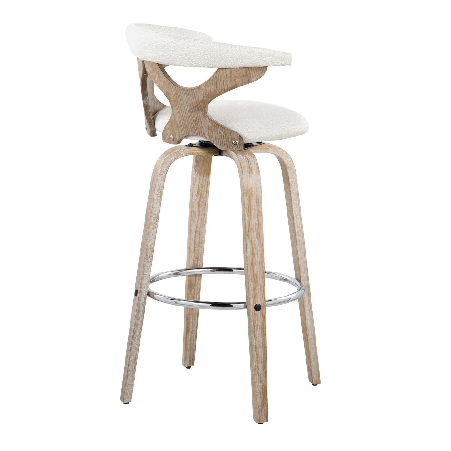 Majestic Office Furniture 30" Fixed-Height Barstool - Set of 2