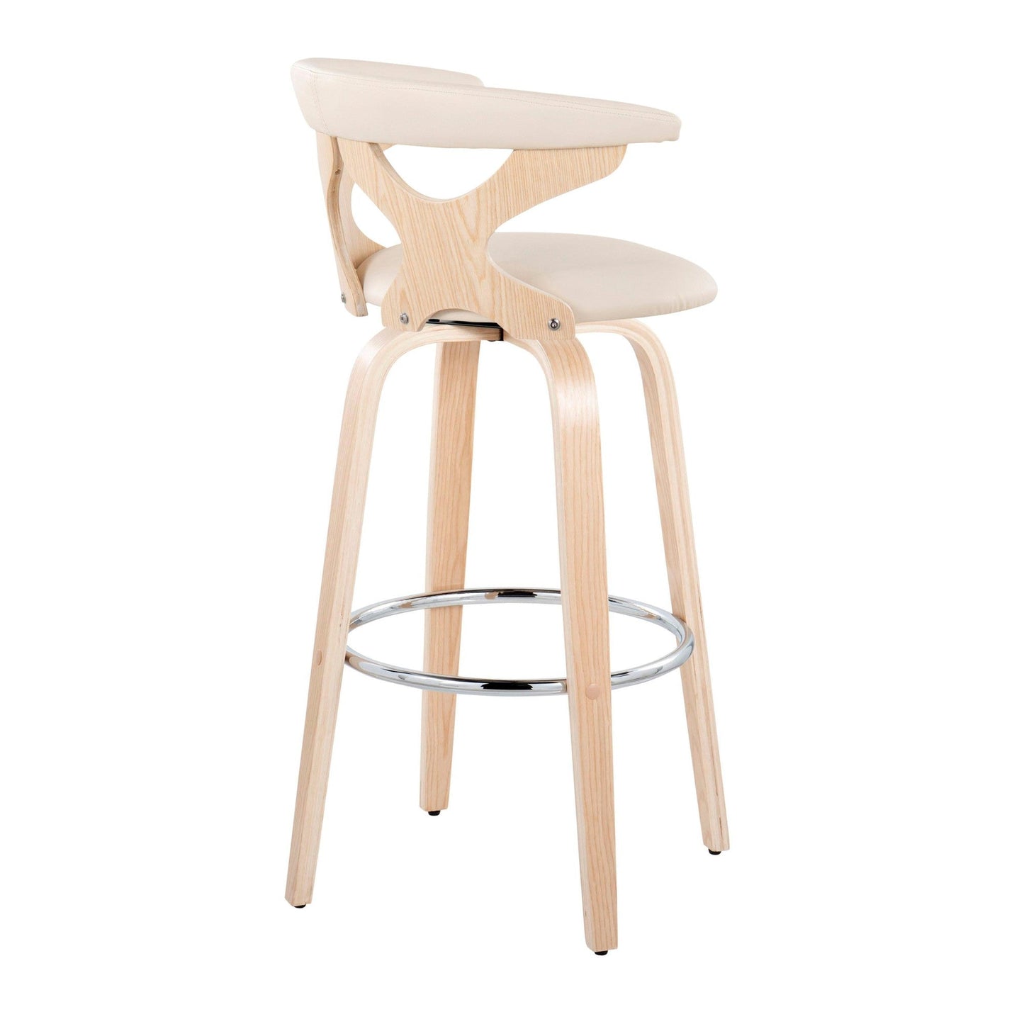 Majestic Office Furniture 30" Fixed-Height Barstool - Set of 2