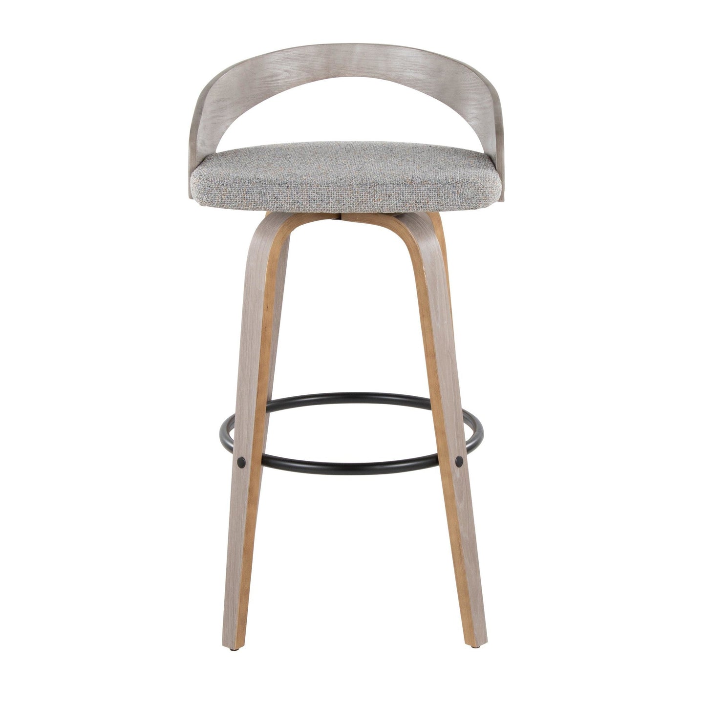 Majestic Office Furniture 30" Fixed-Height Barstool - Set of 2