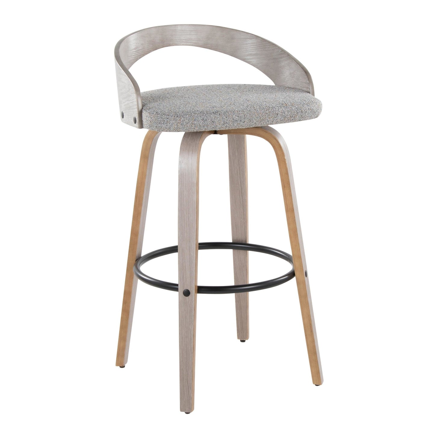 Majestic Office Furniture 30" Fixed-Height Barstool - Set of 2