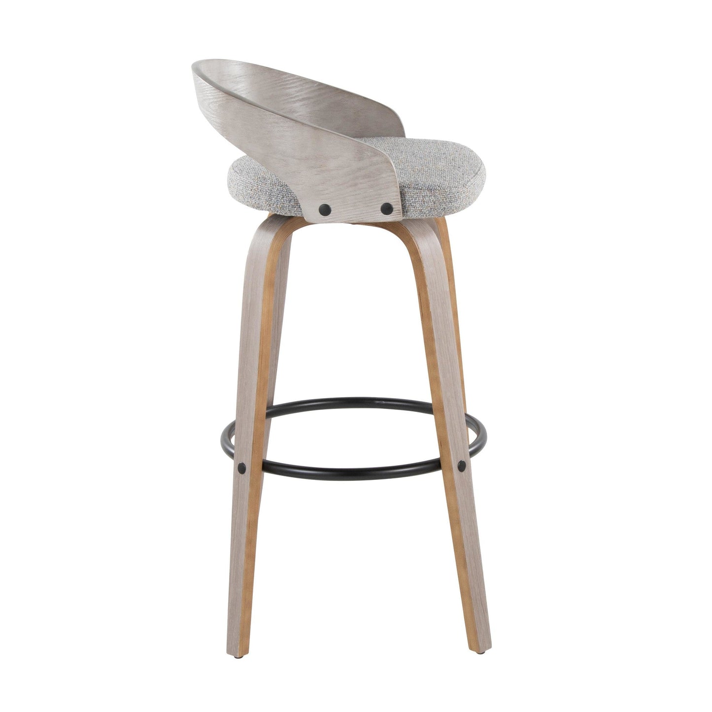 Majestic Office Furniture 30" Fixed-Height Barstool - Set of 2