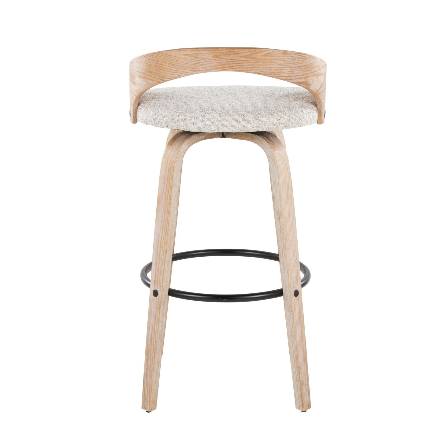 Majestic Office Furniture 30" Fixed-Height Barstool - Set of 2