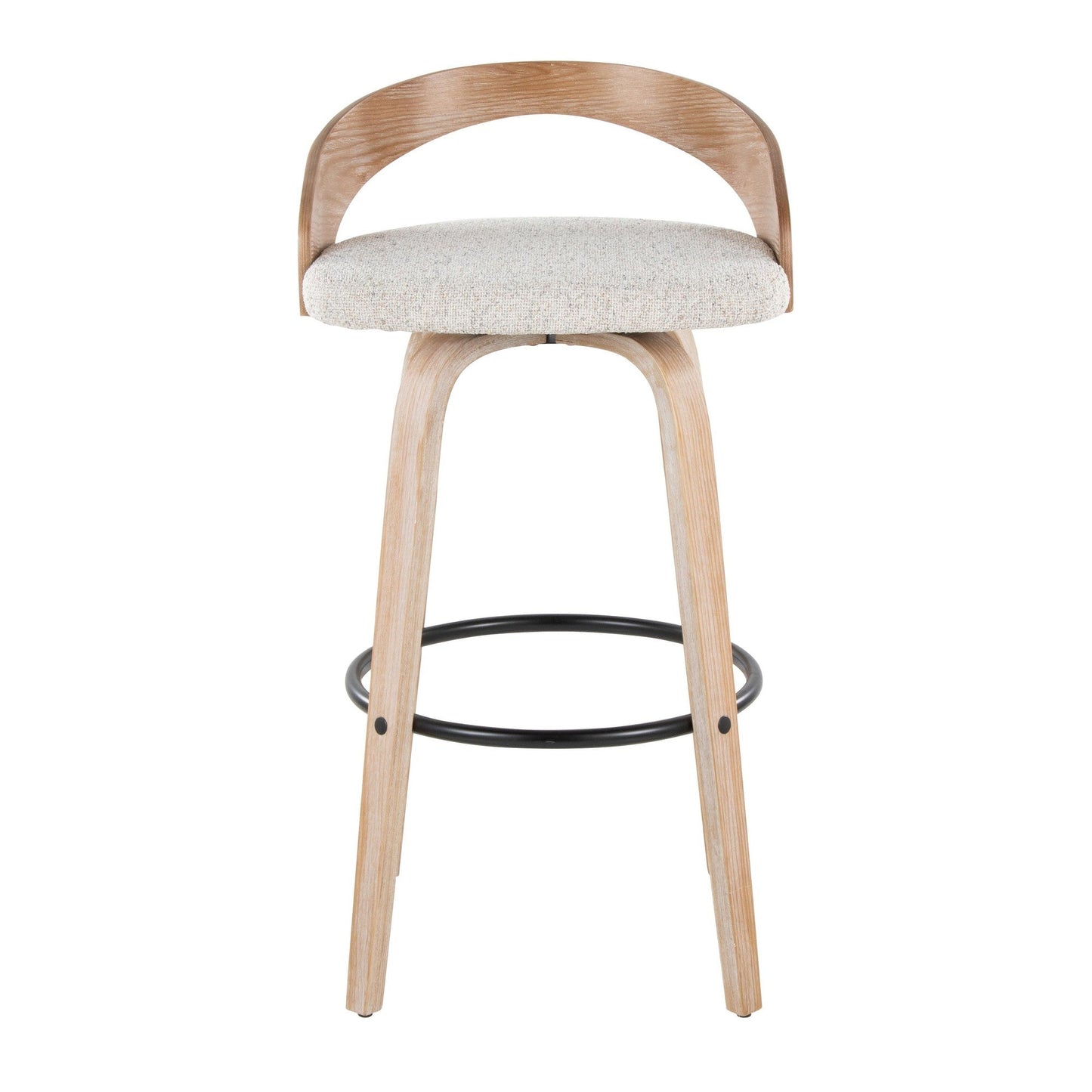 Majestic Office Furniture 30" Fixed-Height Barstool - Set of 2