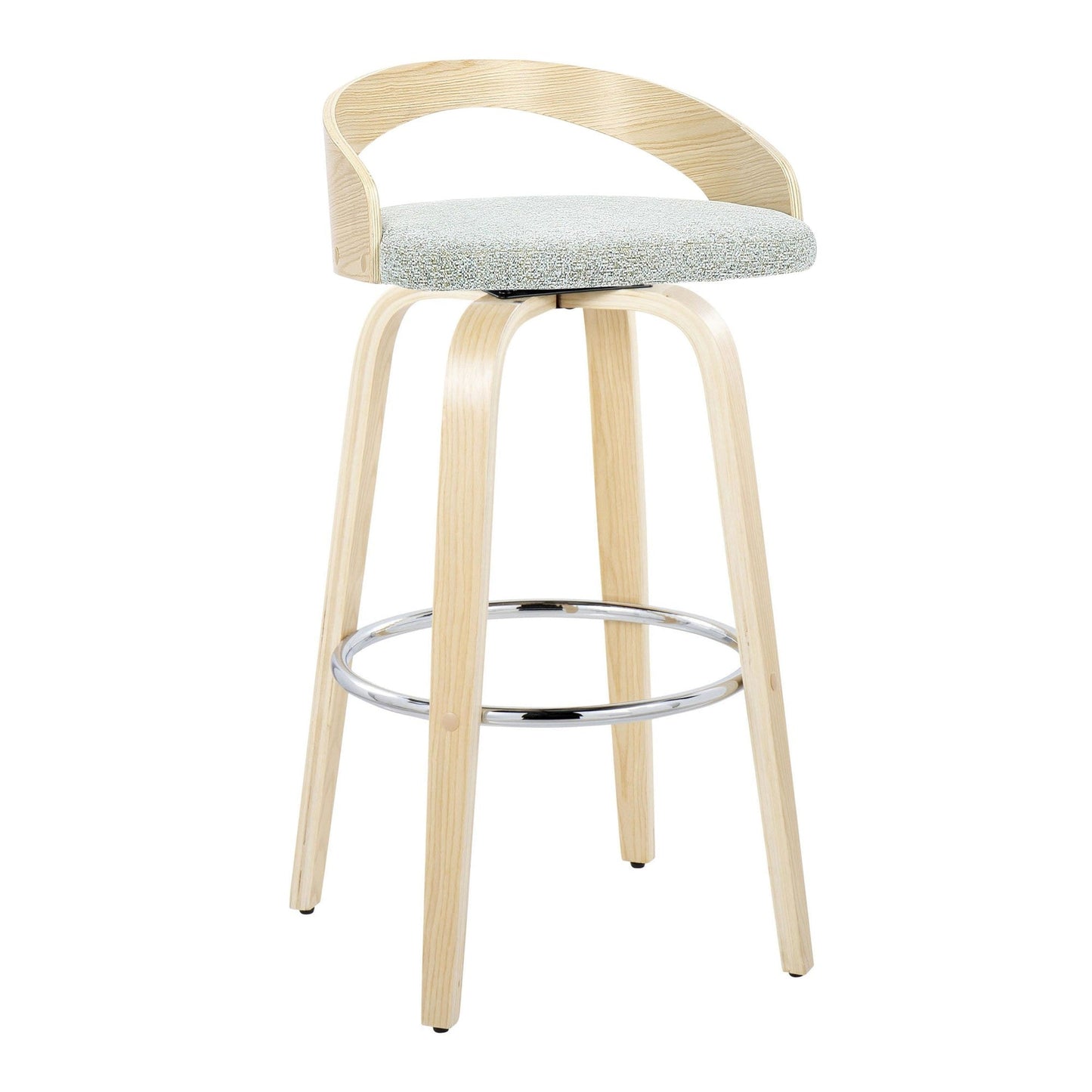 Majestic Office Furniture 30" Fixed-Height Barstool - Set of 2