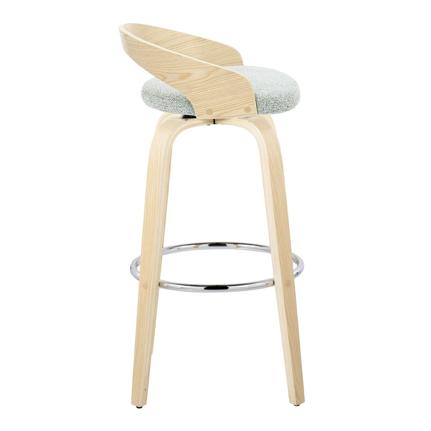 Majestic Office Furniture 30" Fixed-Height Barstool - Set of 2