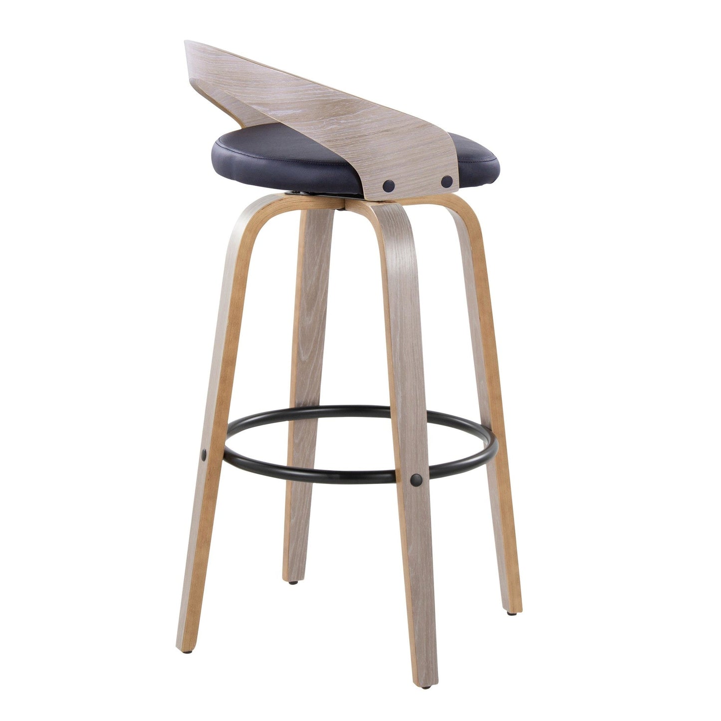 Majestic Office Furniture 30" Fixed-Height Barstool - Set of 2
