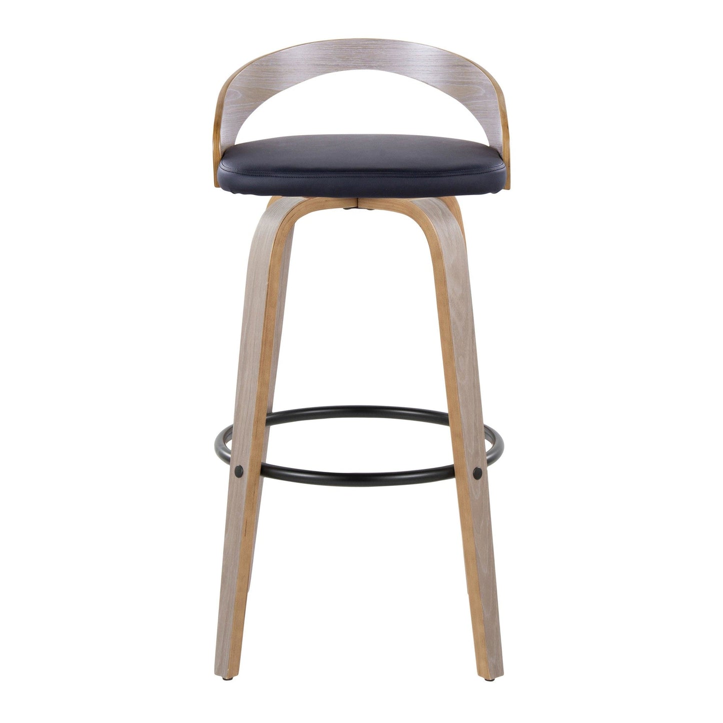 Majestic Office Furniture 30" Fixed-Height Barstool - Set of 2