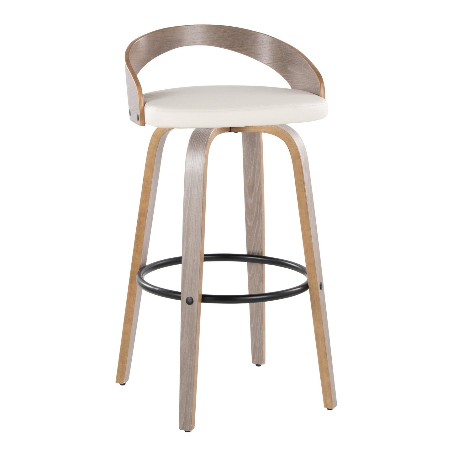 Majestic Office Furniture 30" Fixed-Height Barstool - Set of 2
