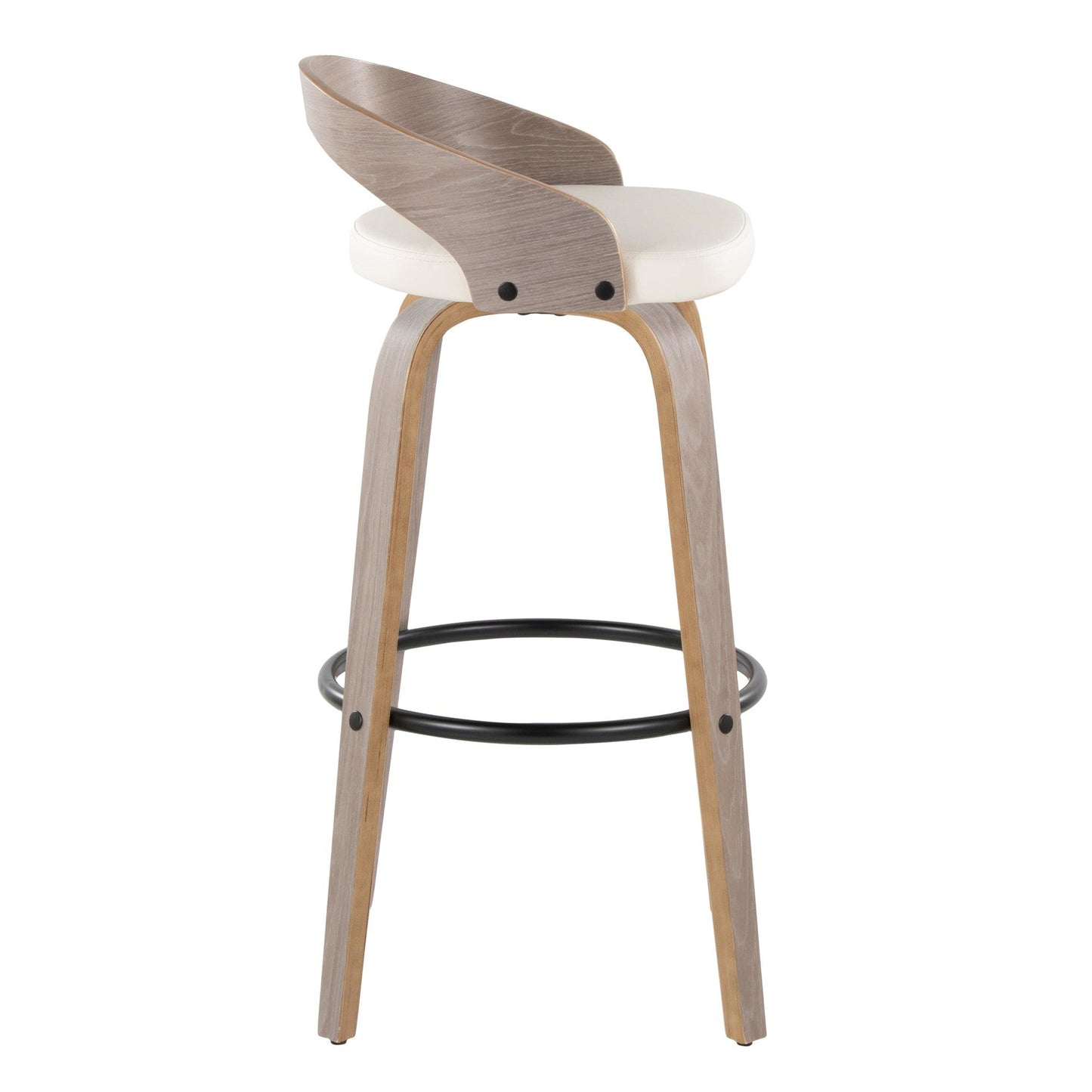 Majestic Office Furniture 30" Fixed-Height Barstool - Set of 2