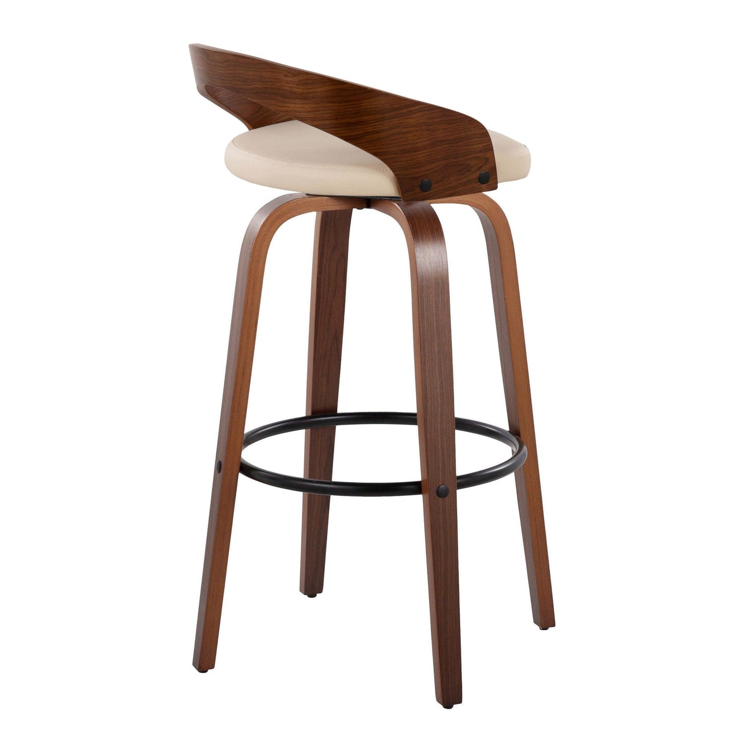 Majestic Office Furniture 30" Fixed-Height Barstool - Set of 2
