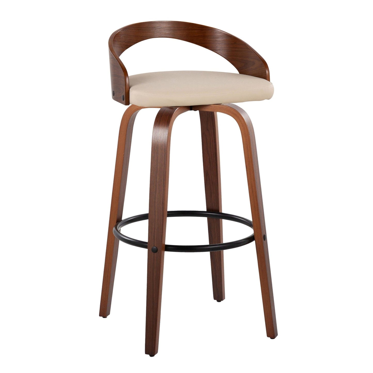 Majestic Office Furniture 30" Fixed-Height Barstool - Set of 2