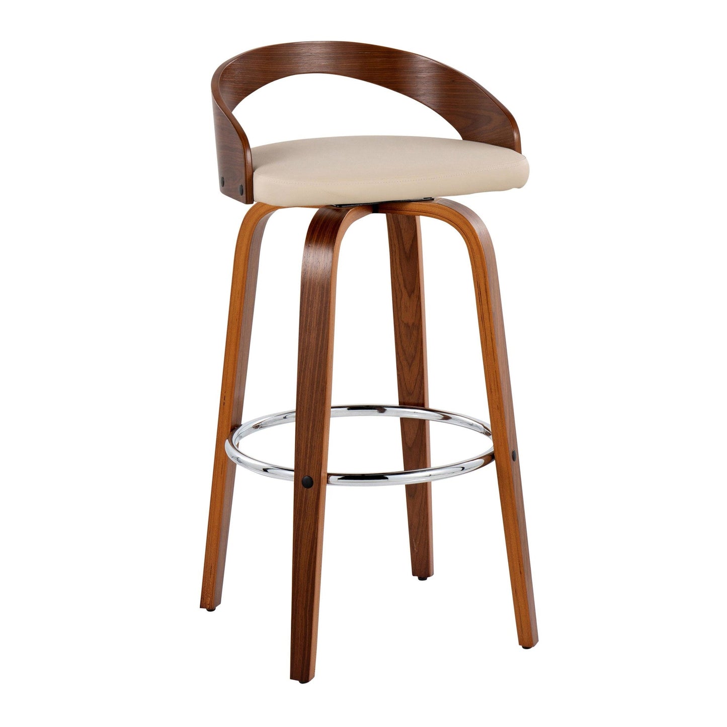 Majestic Office Furniture 30" Fixed-Height Barstool - Set of 2