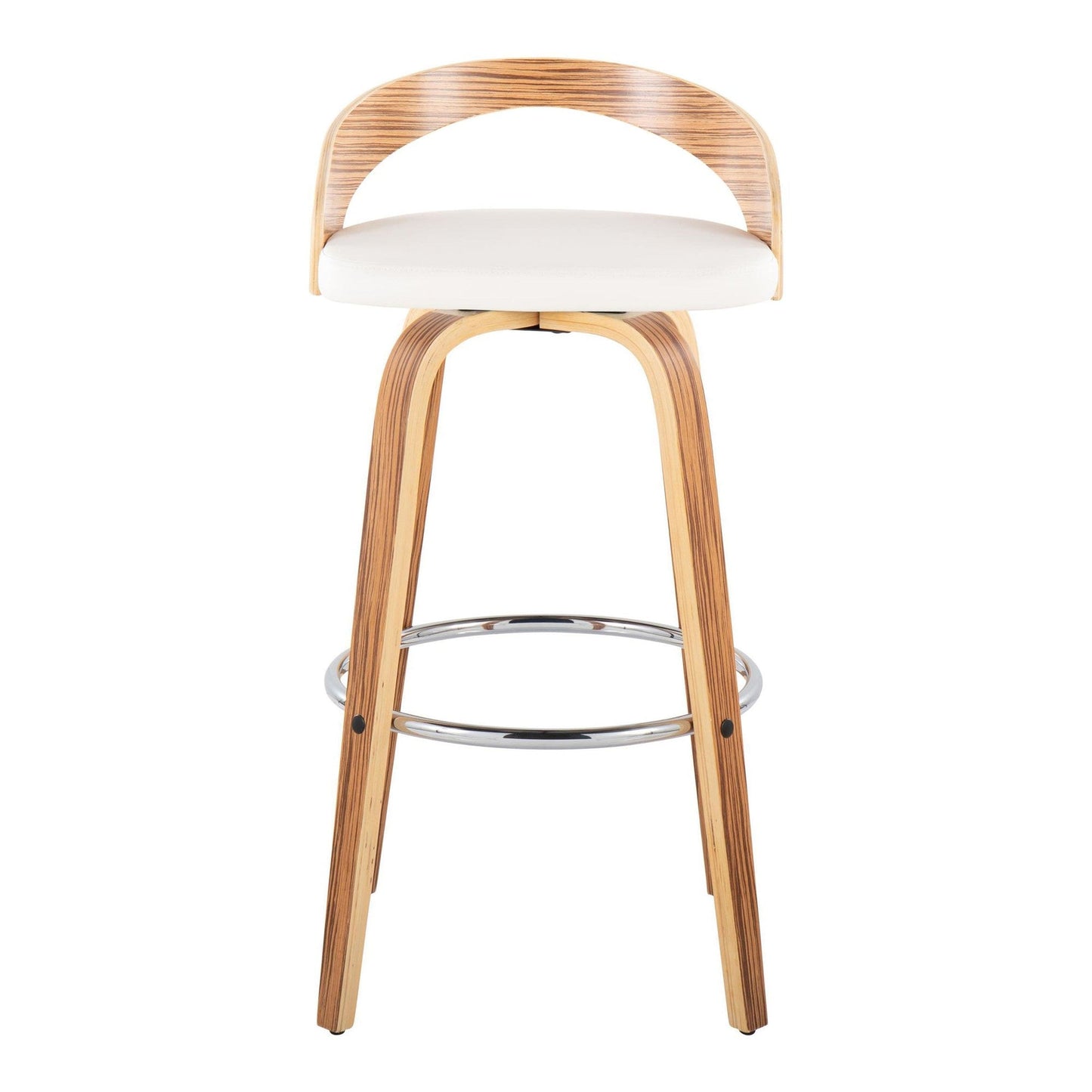 Majestic Office Furniture 30" Fixed-Height Barstool - Set of 2