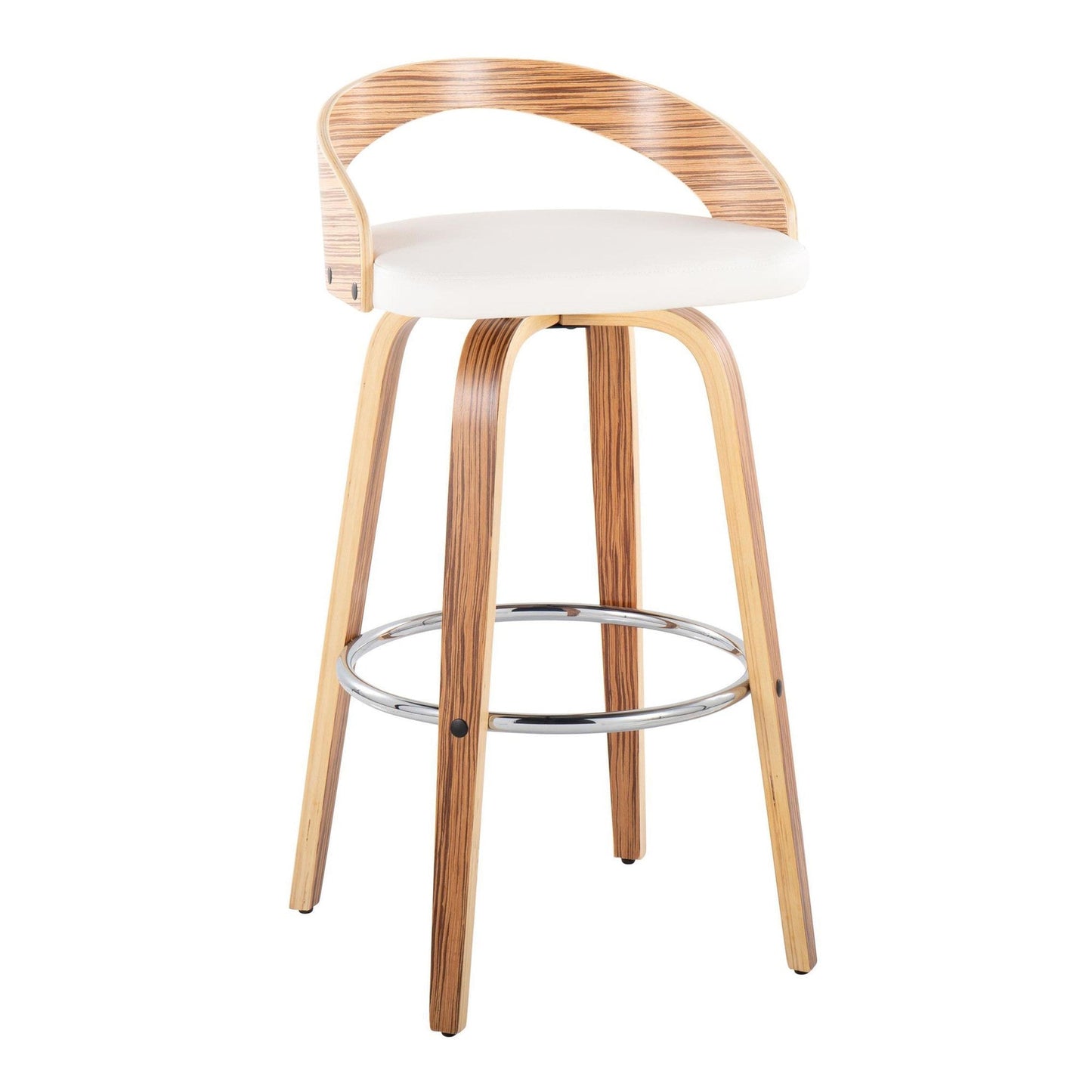 Majestic Office Furniture 30" Fixed-Height Barstool - Set of 2