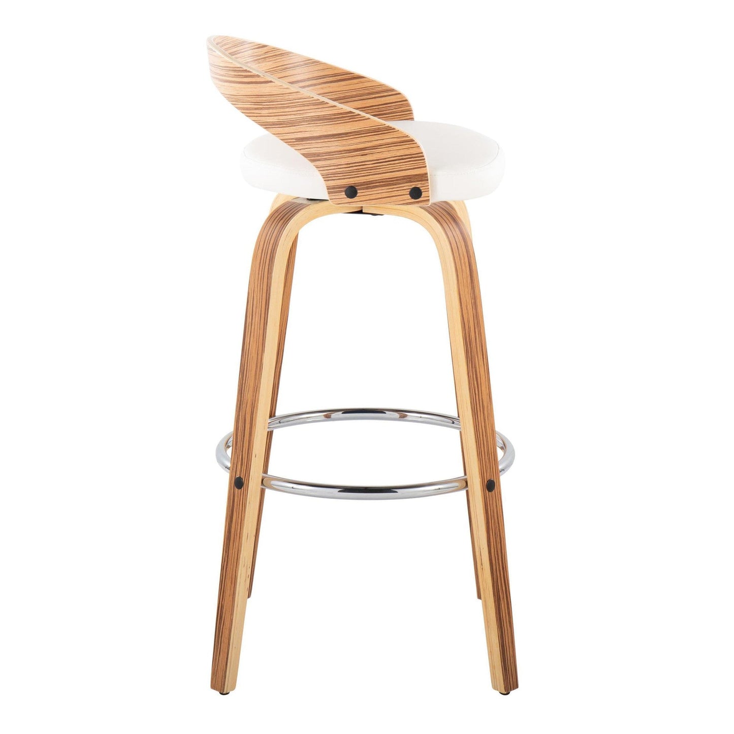 Majestic Office Furniture 30" Fixed-Height Barstool - Set of 2