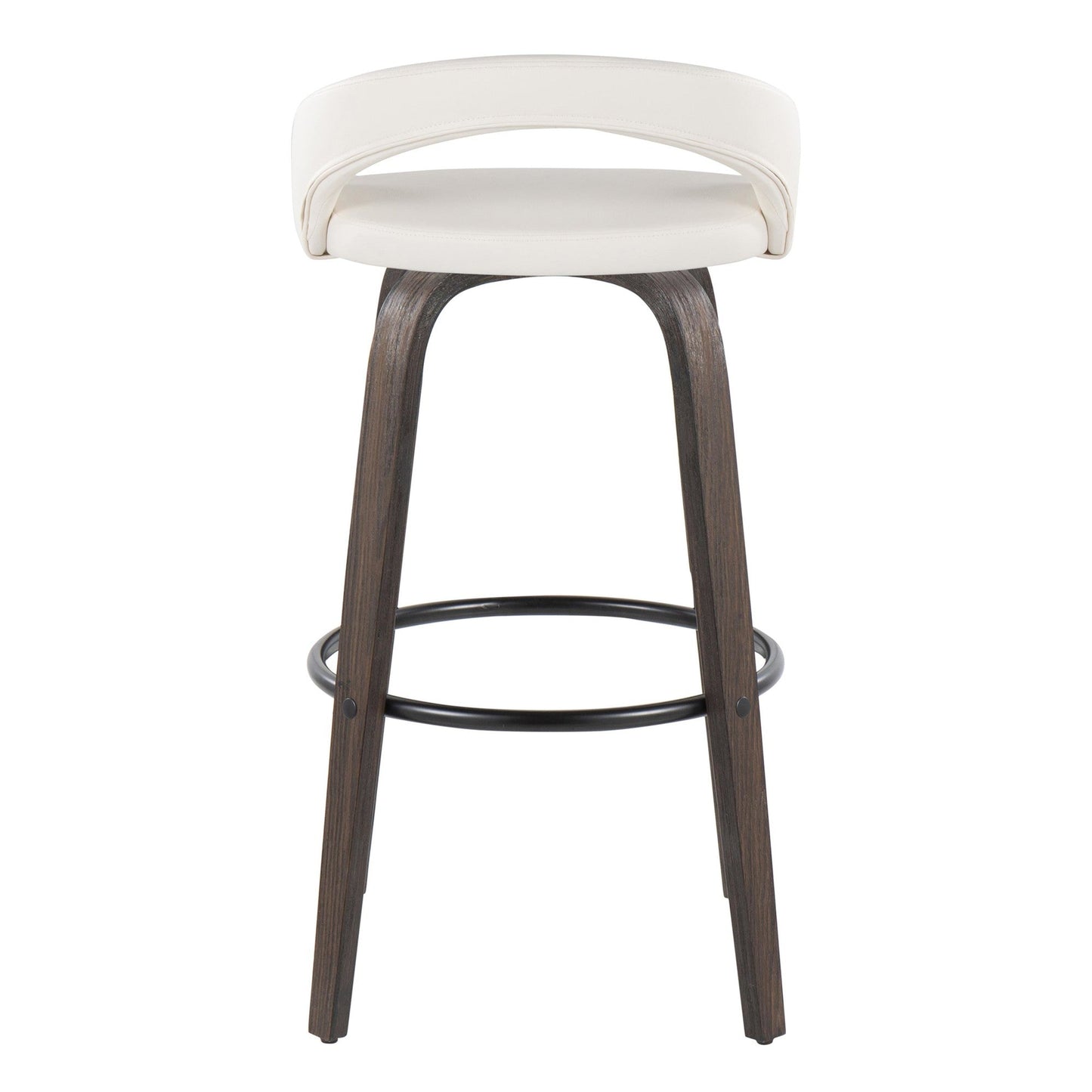 Majestic Office Furniture Upholstered 30" Fixed-Height Barstool - Set of 2