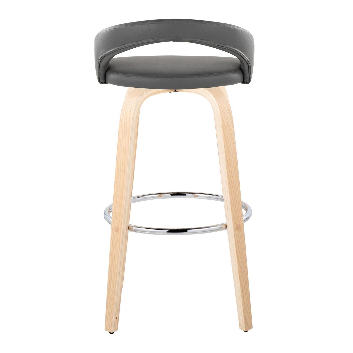 Majestic Office Furniture Upholstered 30" Fixed-Height Barstool - Set of 2
