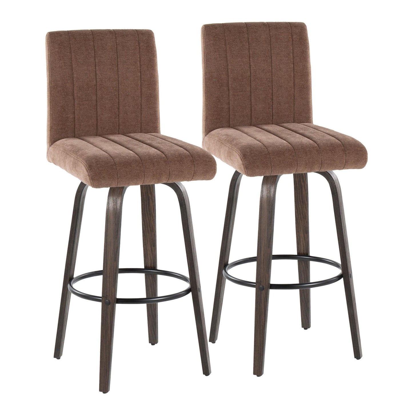 Majestic Office Furniture 30" Fixed-Height Barstool - Set of 2