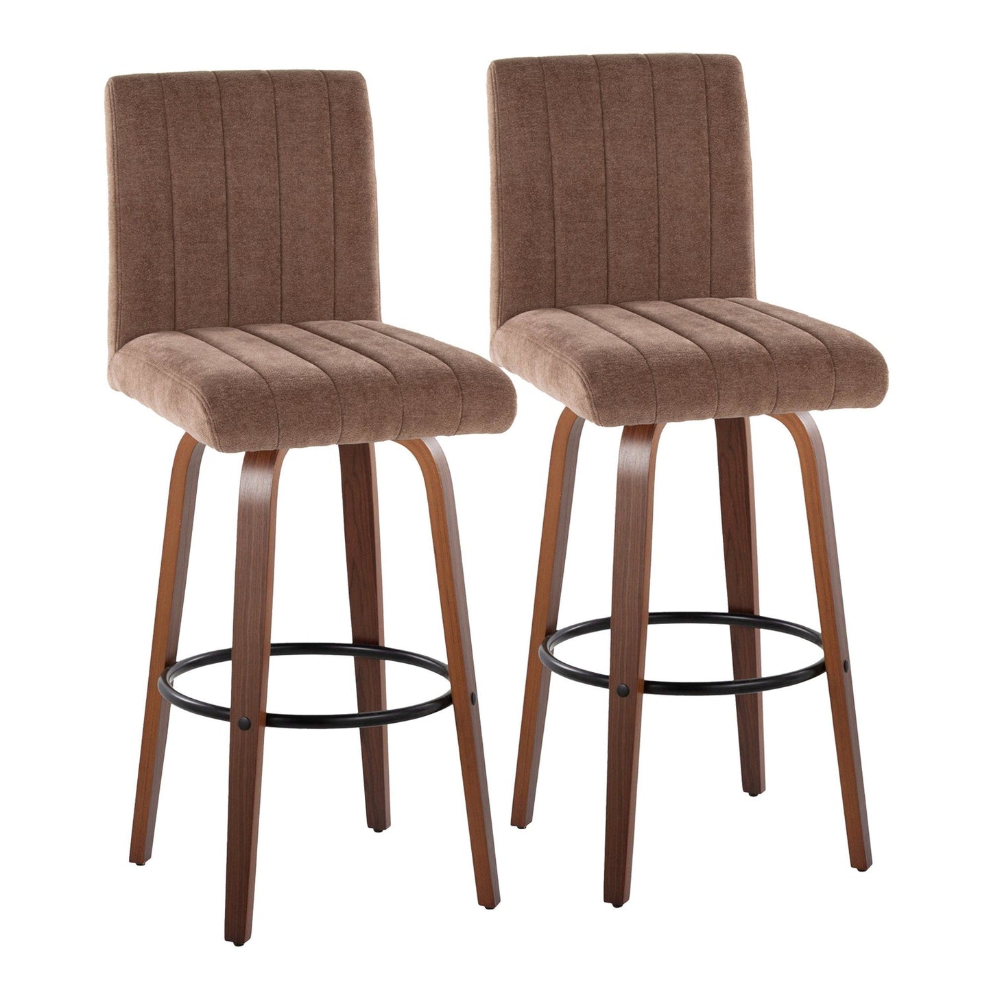 Majestic Office Furniture 30" Fixed-Height Barstool - Set of 2