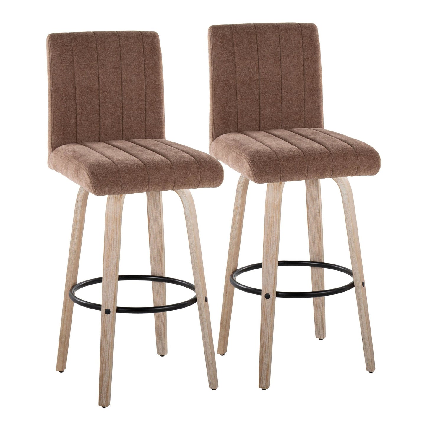 Majestic Office Furniture 30" Fixed-Height Barstool - Set of 2