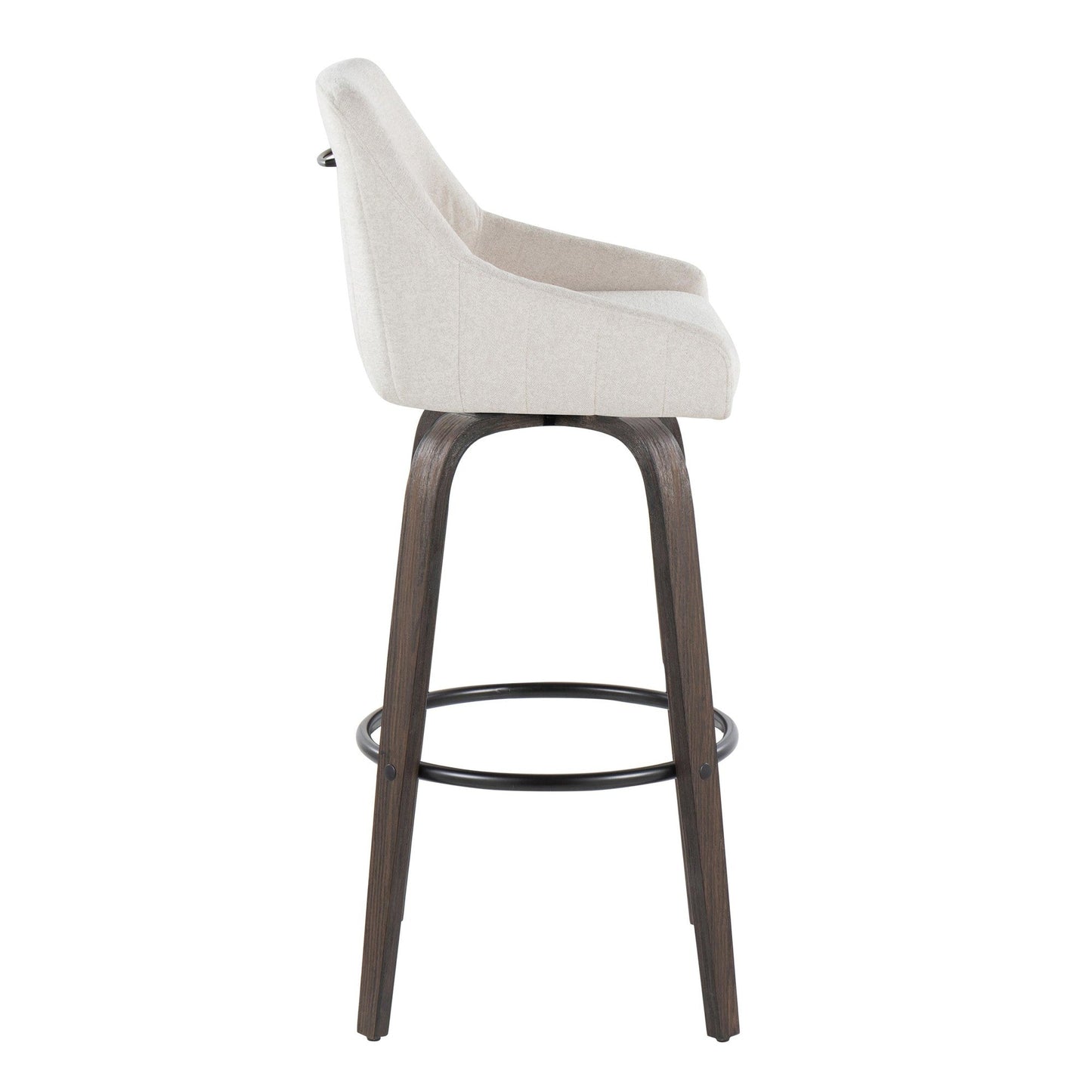 Majestic Office Furniture 30" Fixed-Height Barstool - Set of 2
