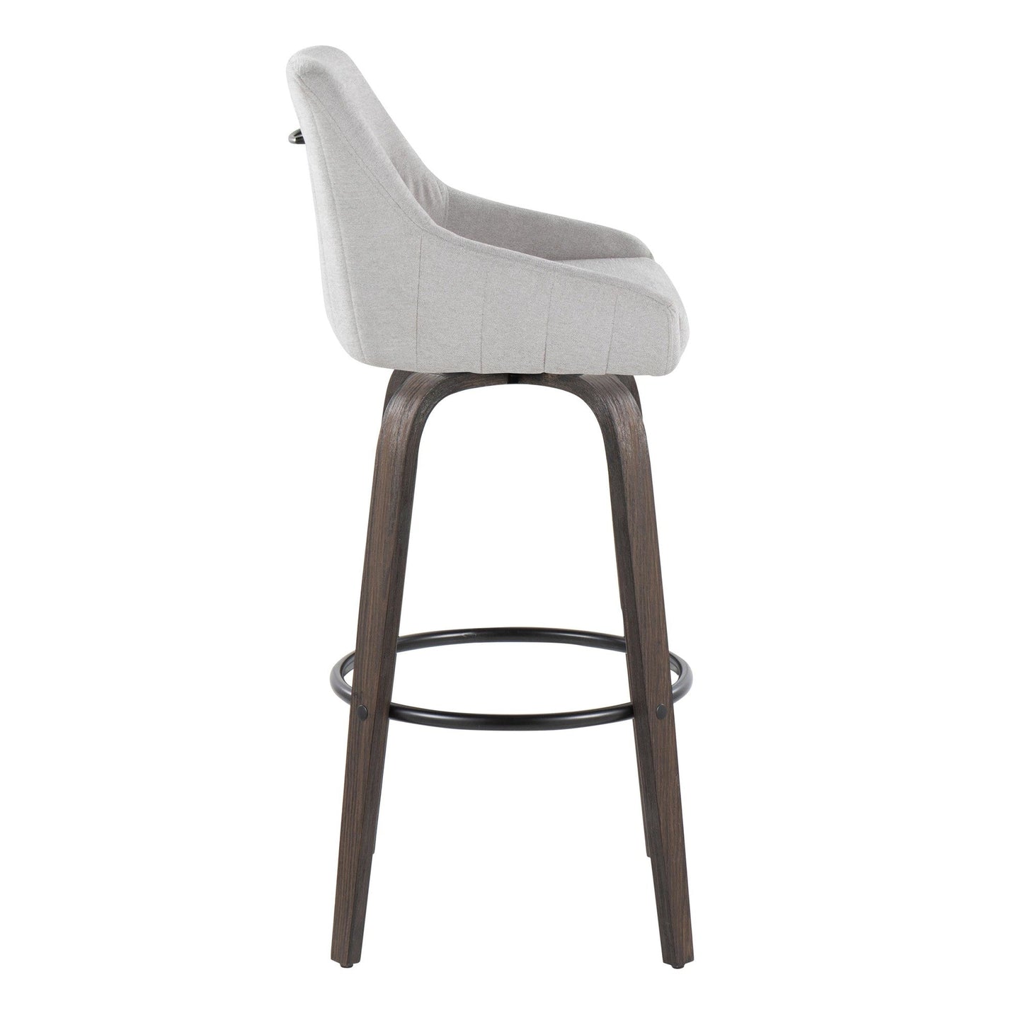 Majestic Office Furniture 30" Fixed-Height Barstool - Set of 2