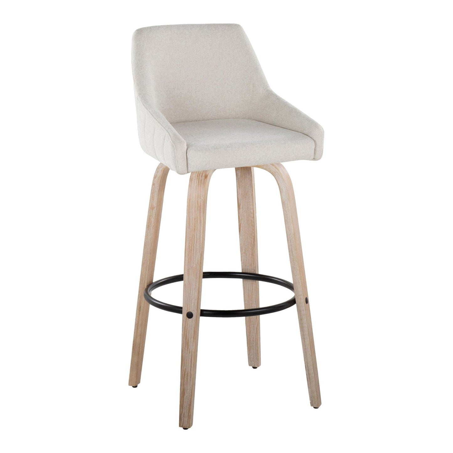 Majestic Office Furniture 30" Fixed-Height Barstool - Set of 2