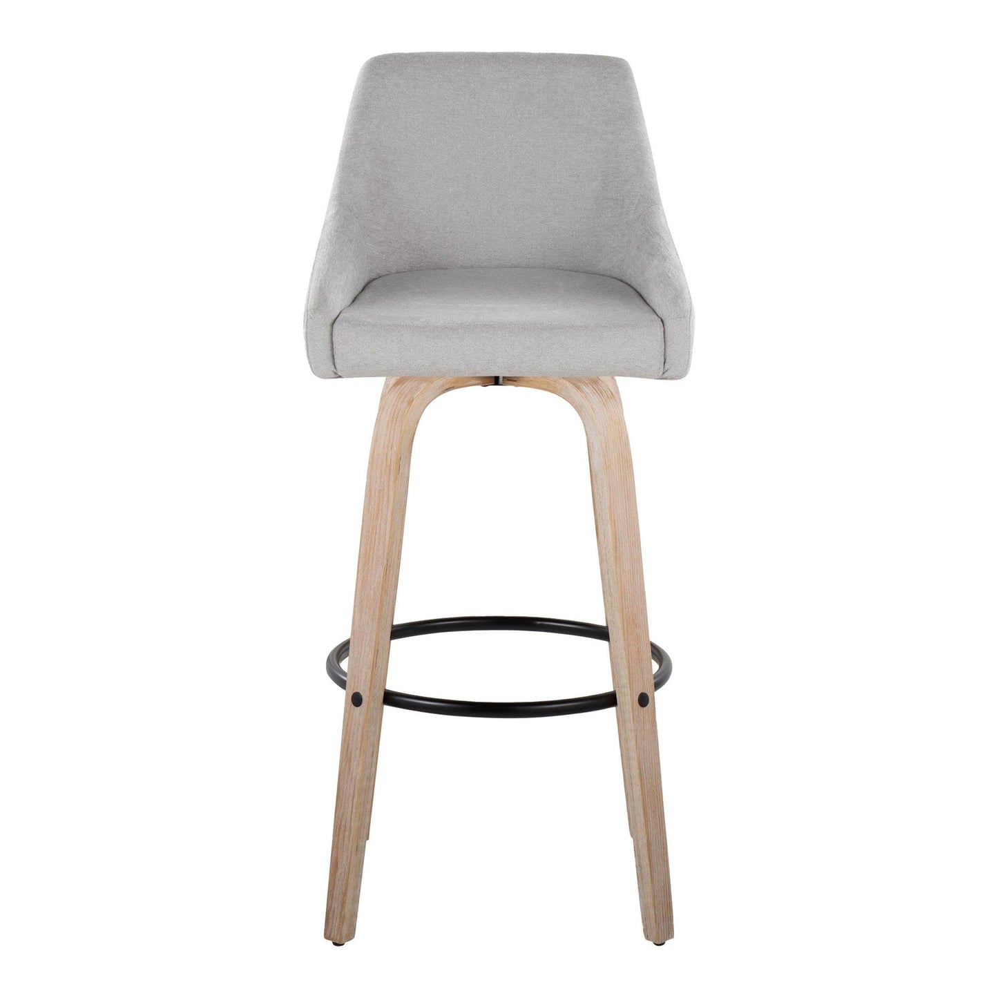 Majestic Office Furniture 30" Fixed-Height Barstool - Set of 2