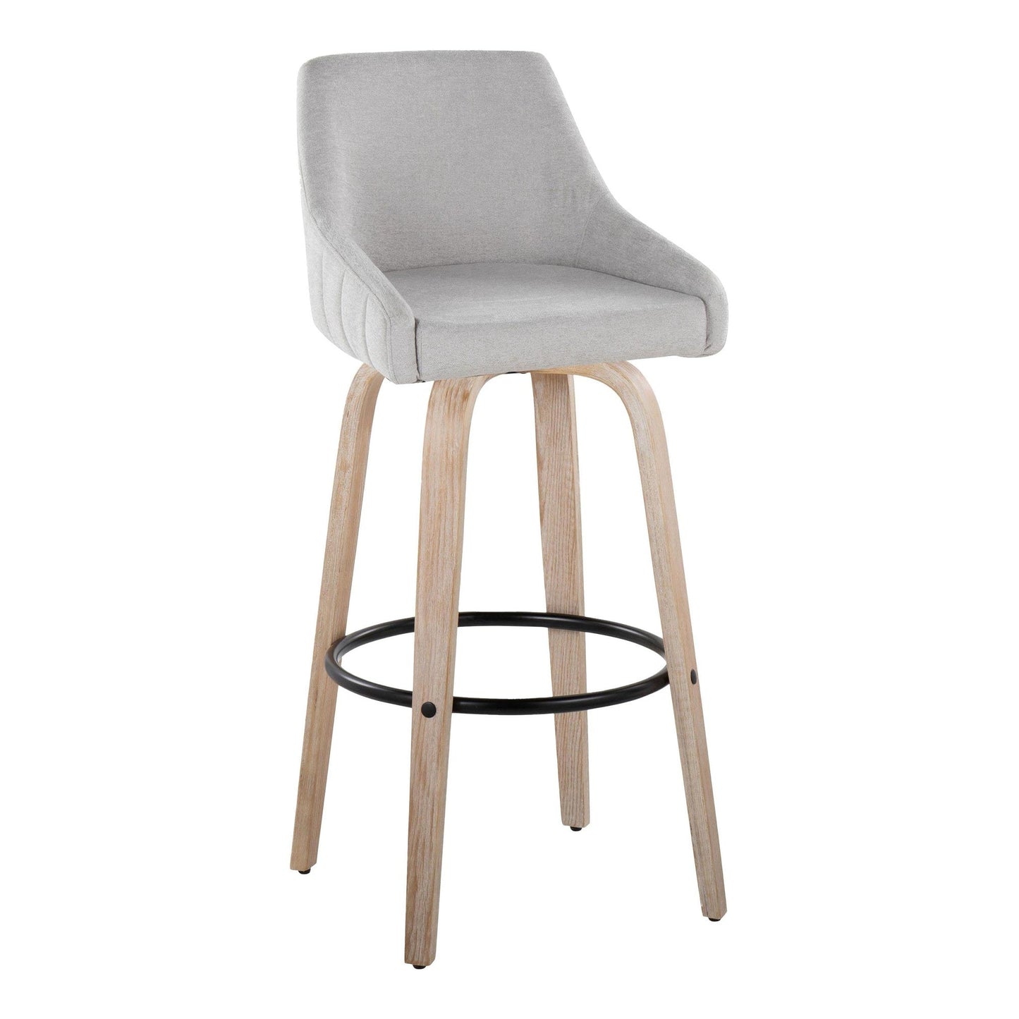 Majestic Office Furniture 30" Fixed-Height Barstool - Set of 2