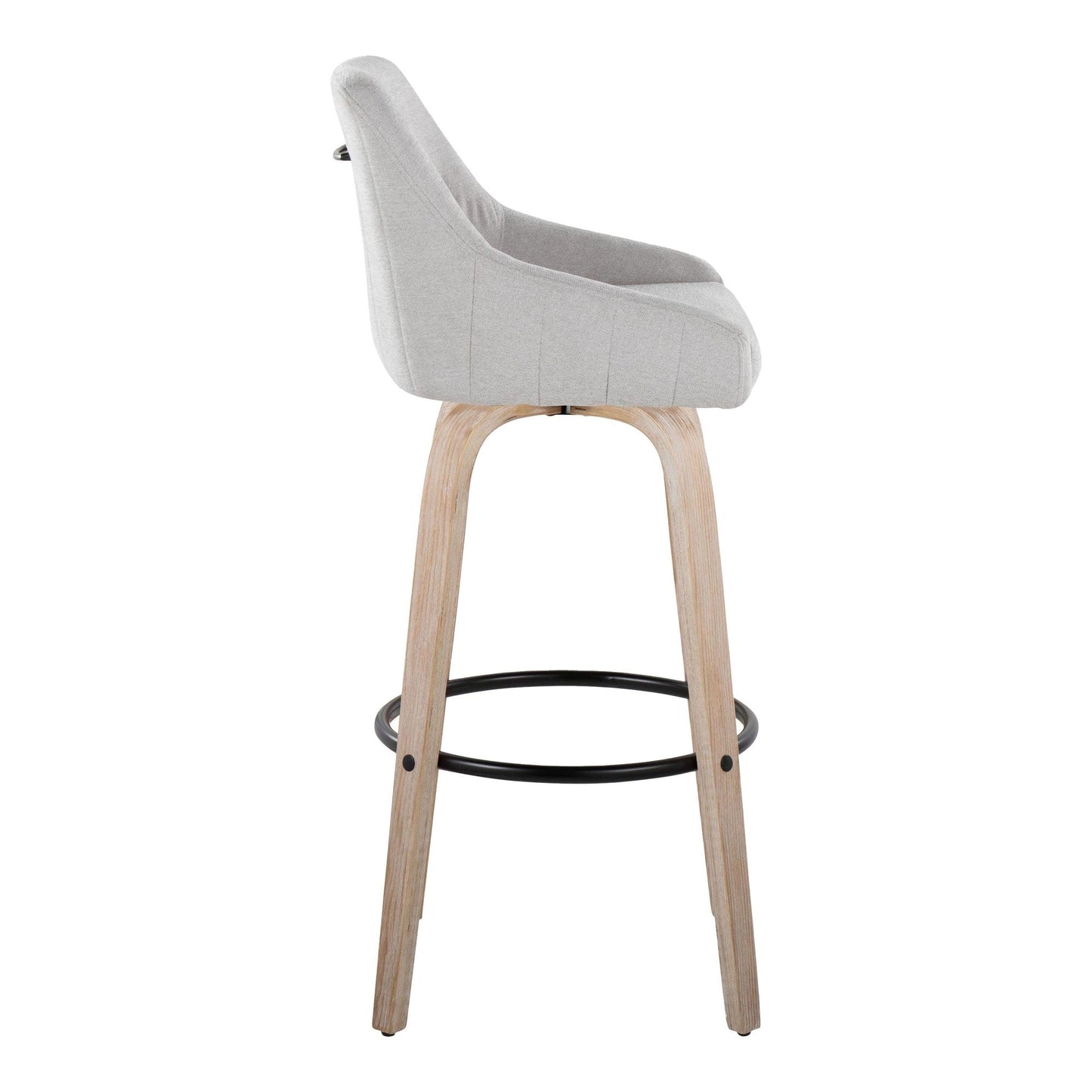 Majestic Office Furniture 30" Fixed-Height Barstool - Set of 2
